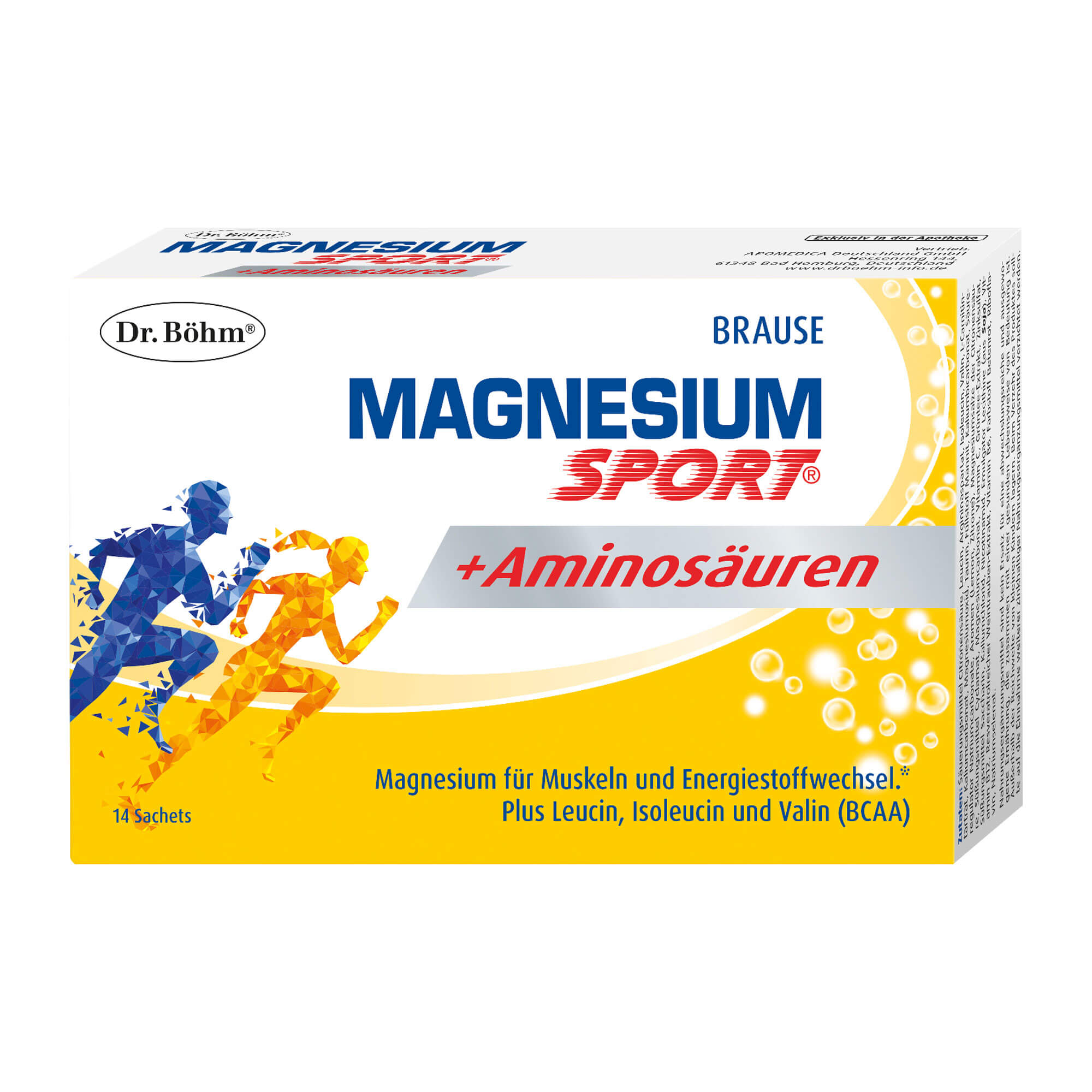 Dr. Böhm Magnesium Sport +Aminosäuren Brause