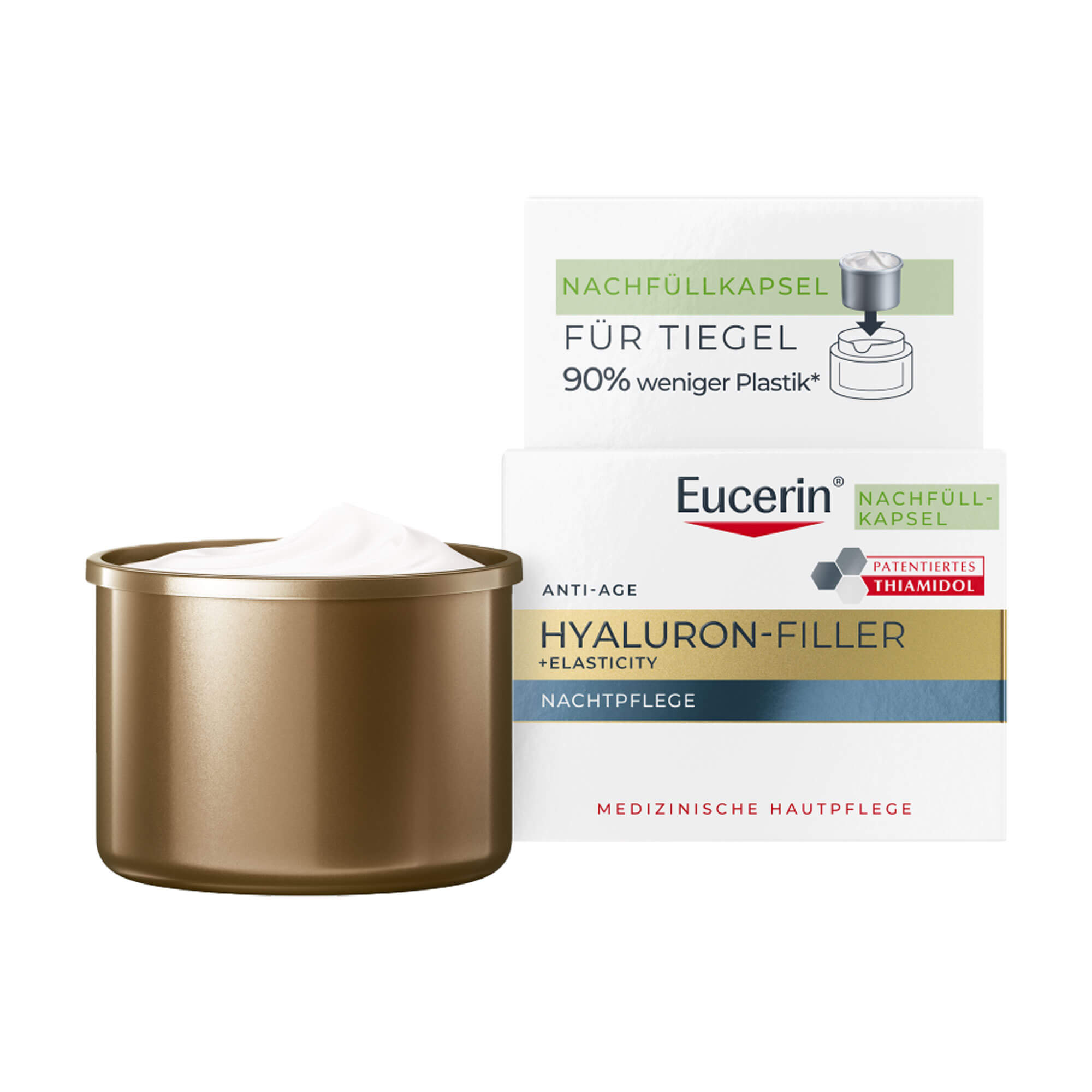 Eucerin Hyaluron-Filler + Elasticity Nacht Nachfüllkapsel