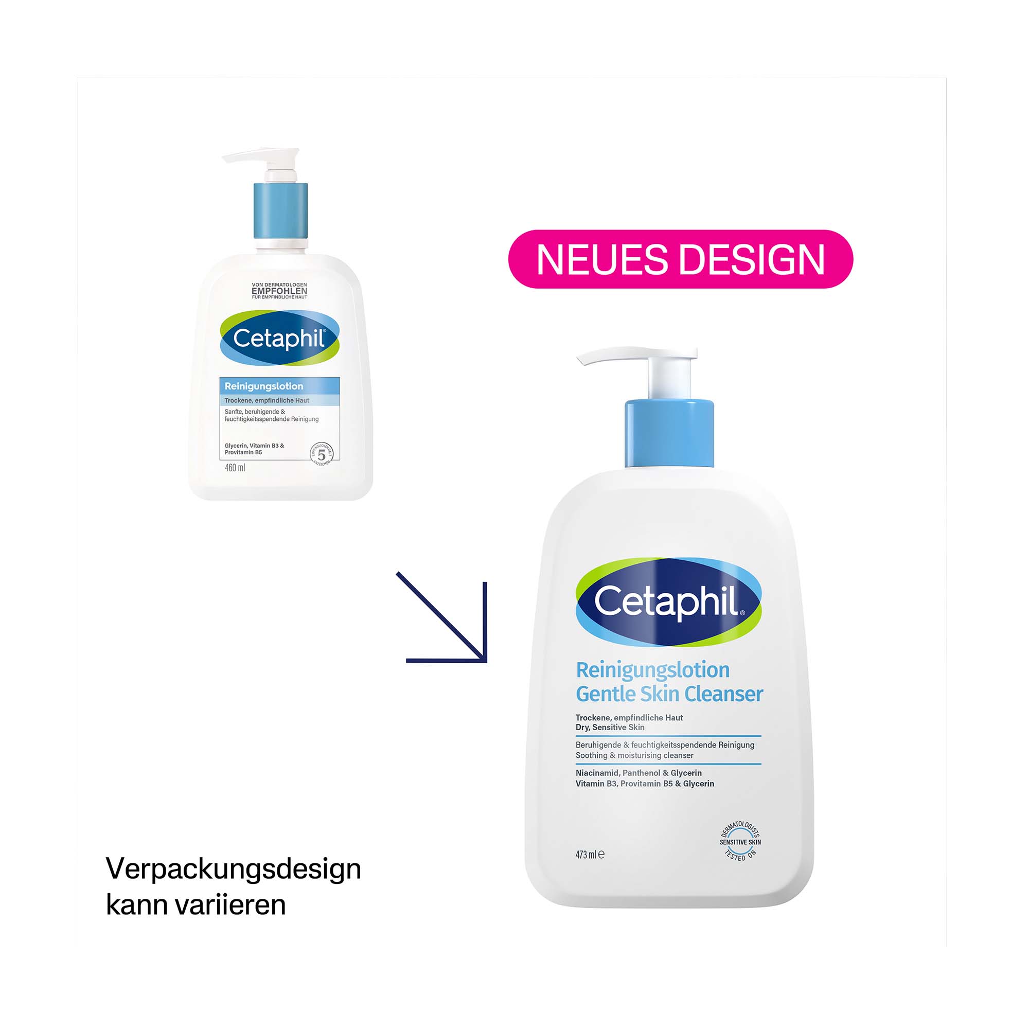 Cetaphil Reinigungslotion für Körper & Gesicht