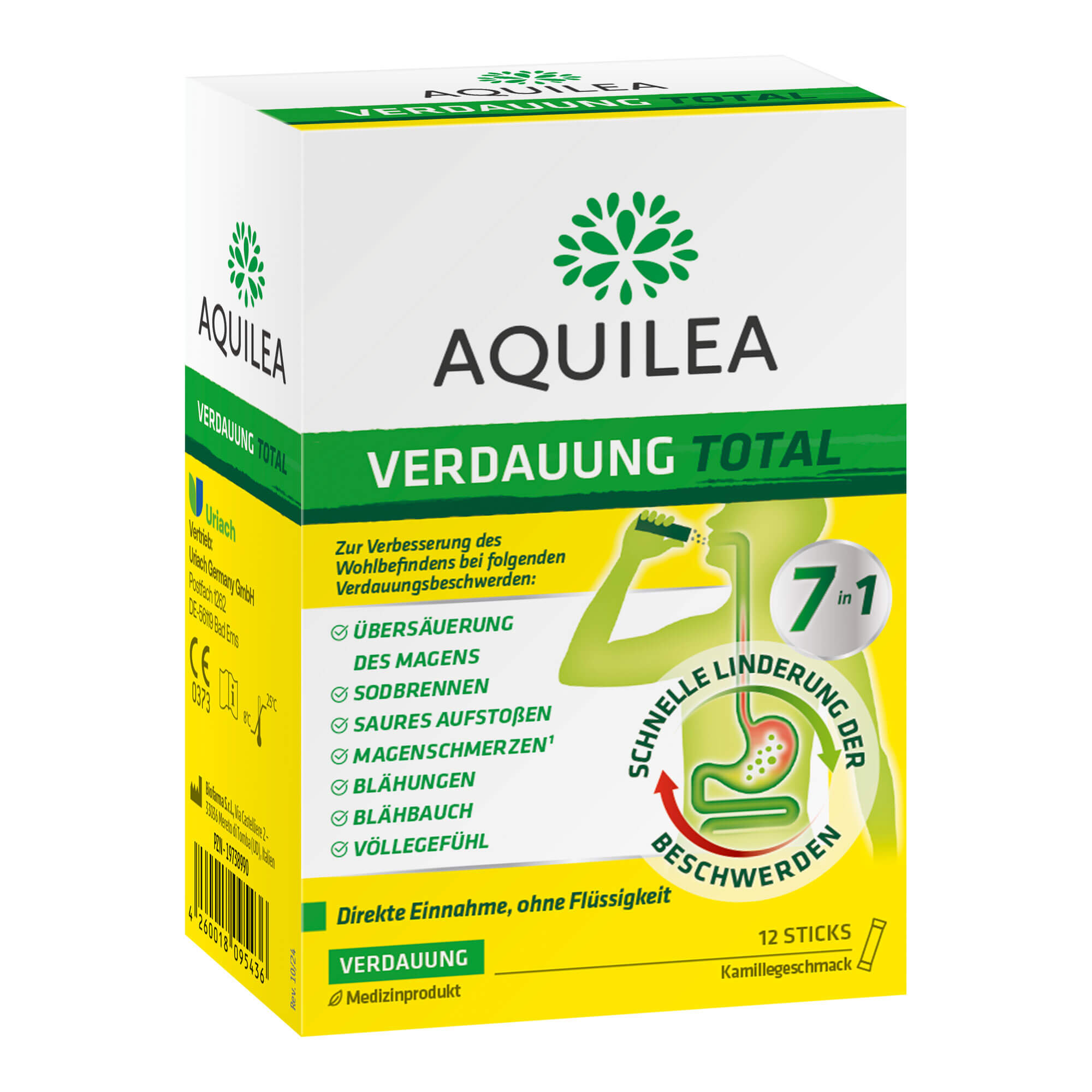 Aquilea Verdauung Total Sticks