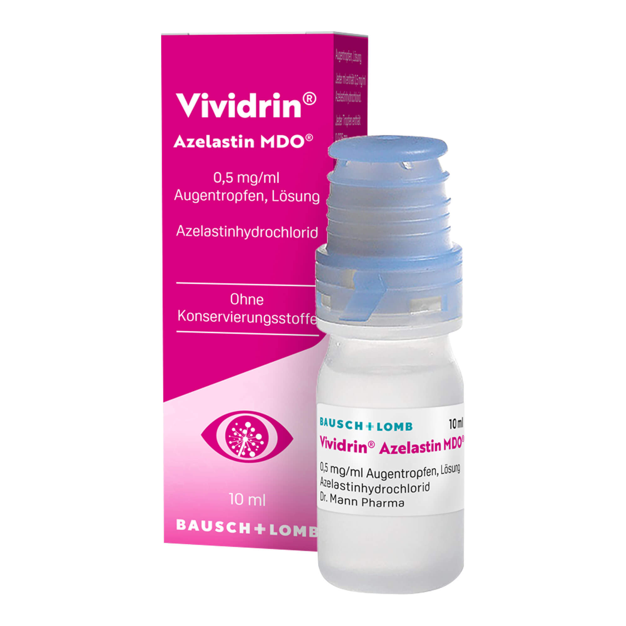 Vividrin Azelastin MDO 0,5 mg/ml Augentropfen