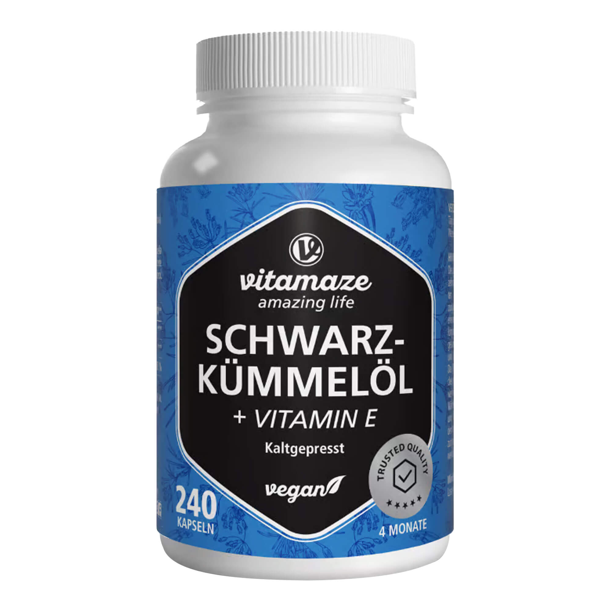 Vitamaze Schwarzkümmelöl+Vitamin E Kapseln