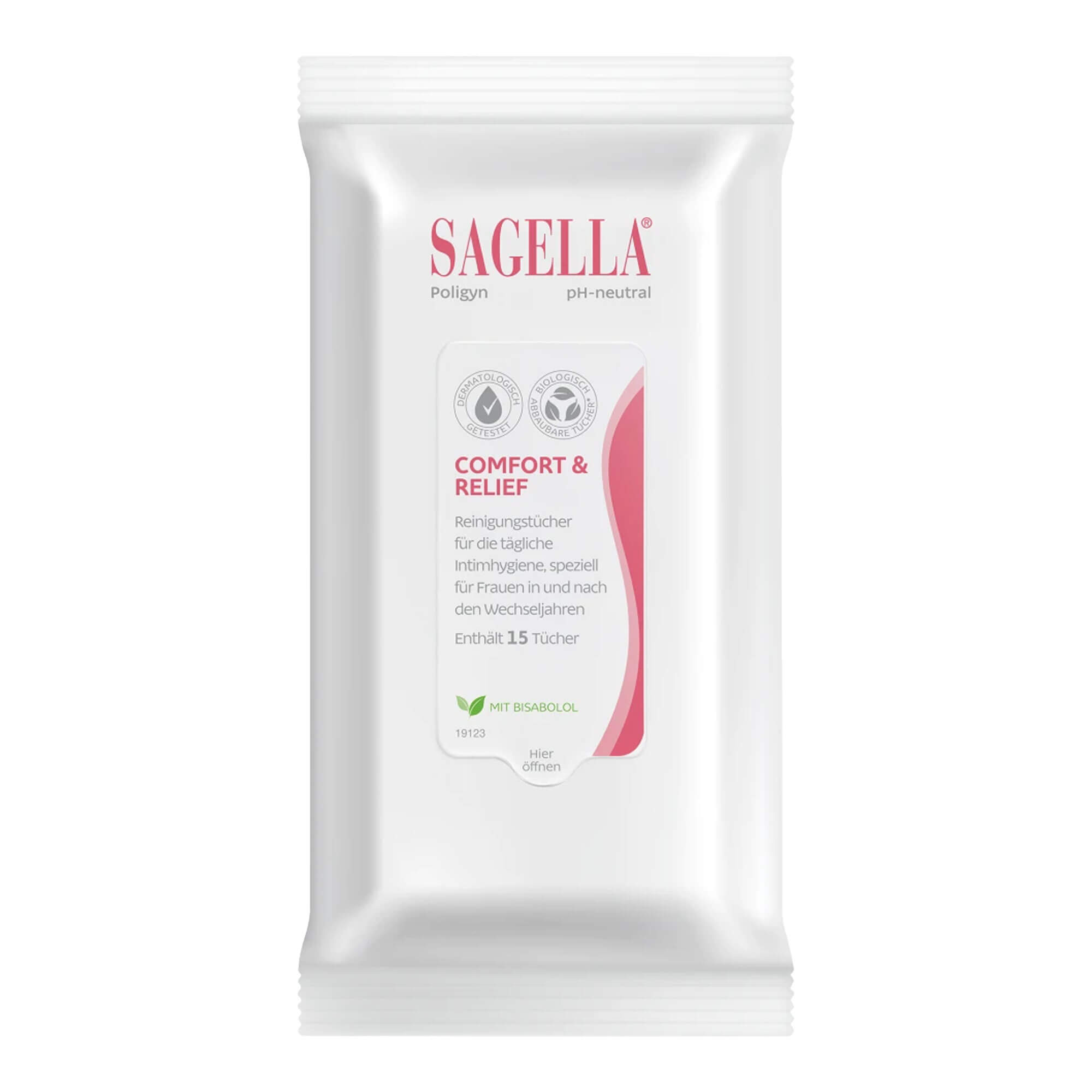 Sagella poligyn 50 Plus Reinigunstücher