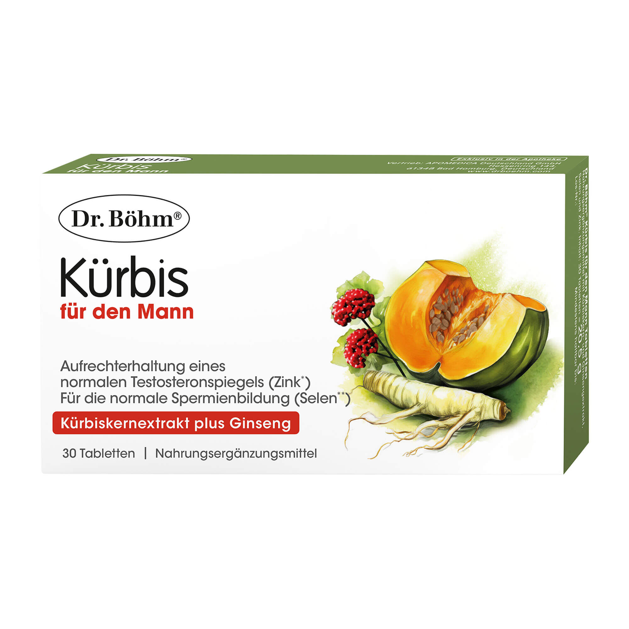 Dr. Böhm Kürbis für den Mann Tabletten