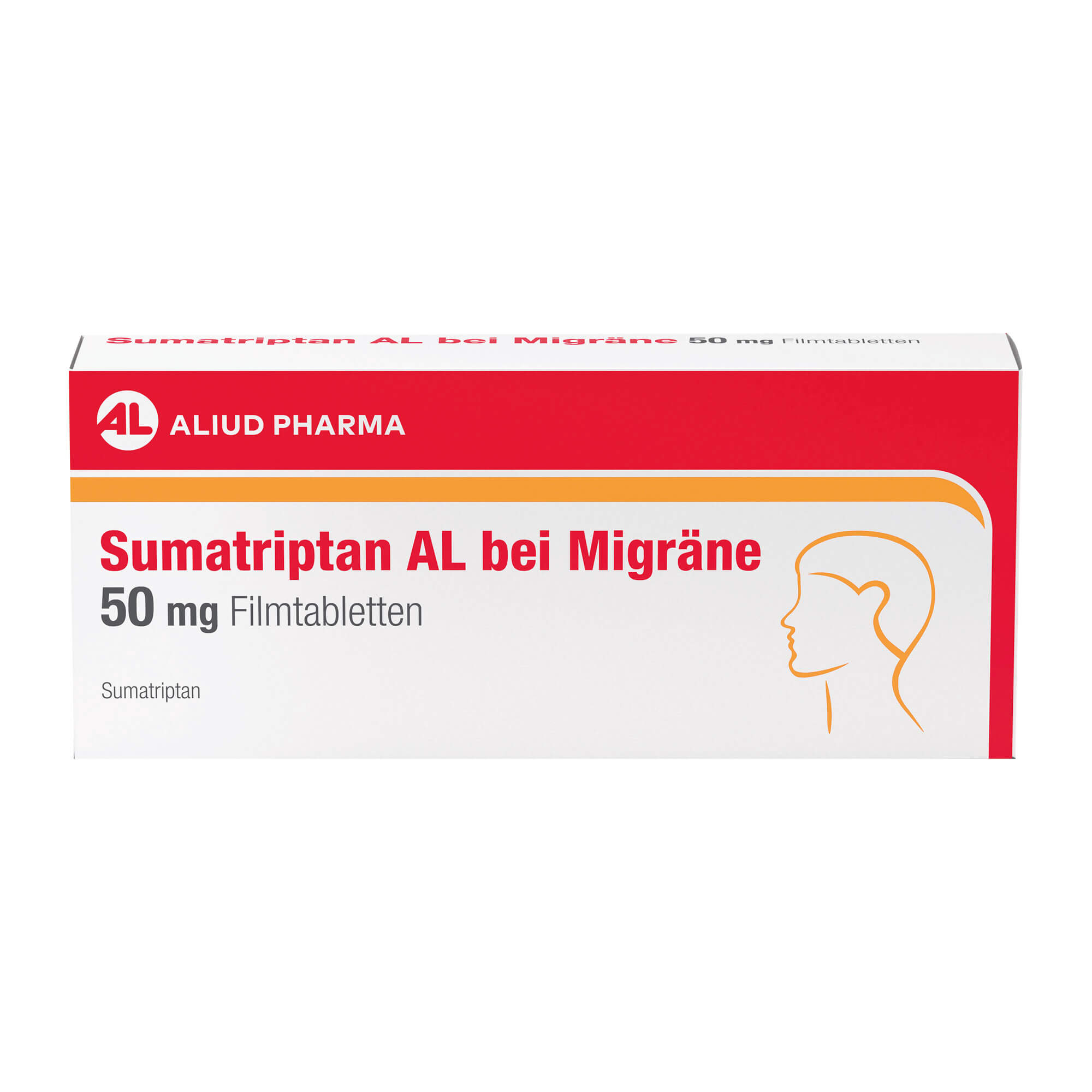 Sumatriptan AL bei Migräne 50 mg Filmtabletten