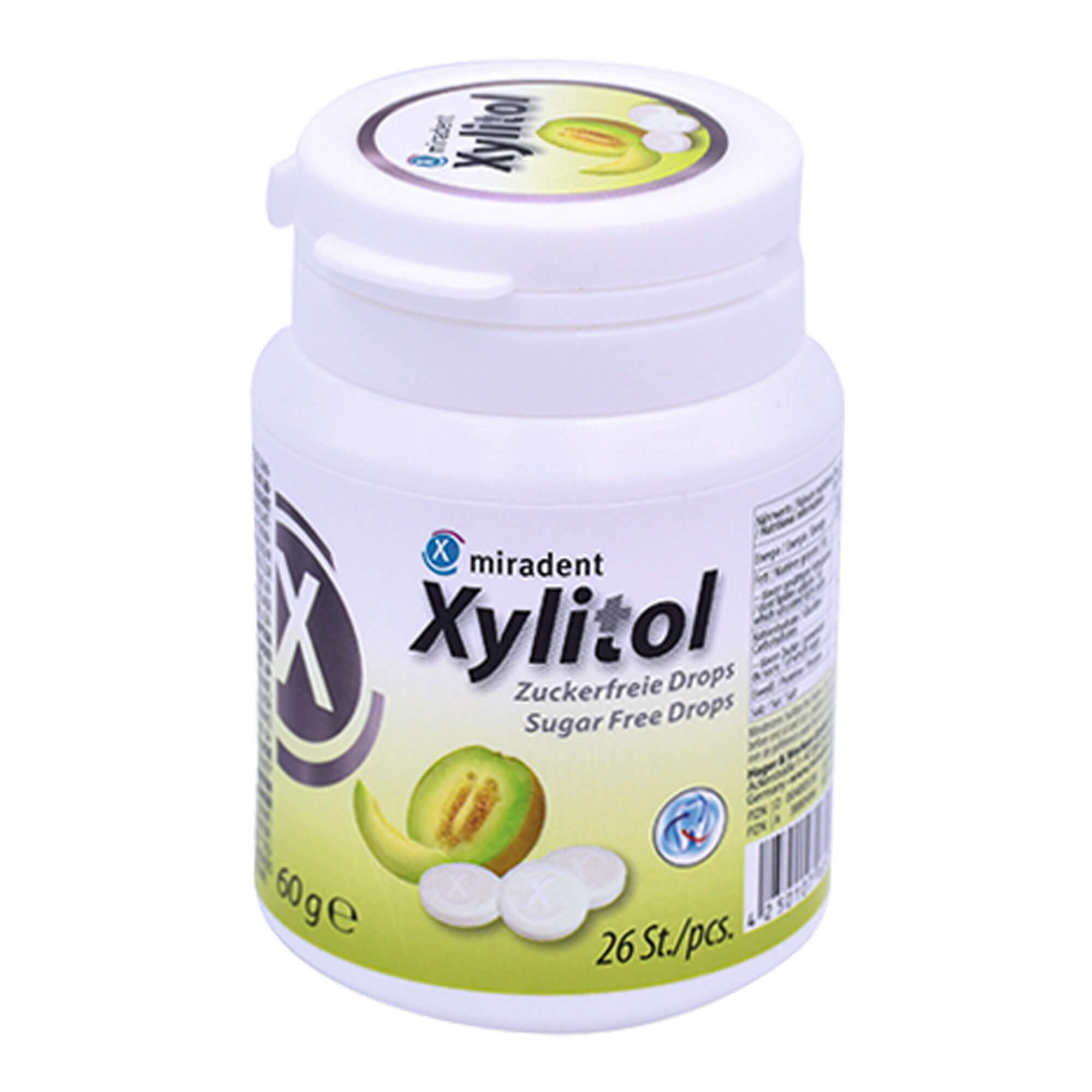 Miradent Xylitol Drops Melon