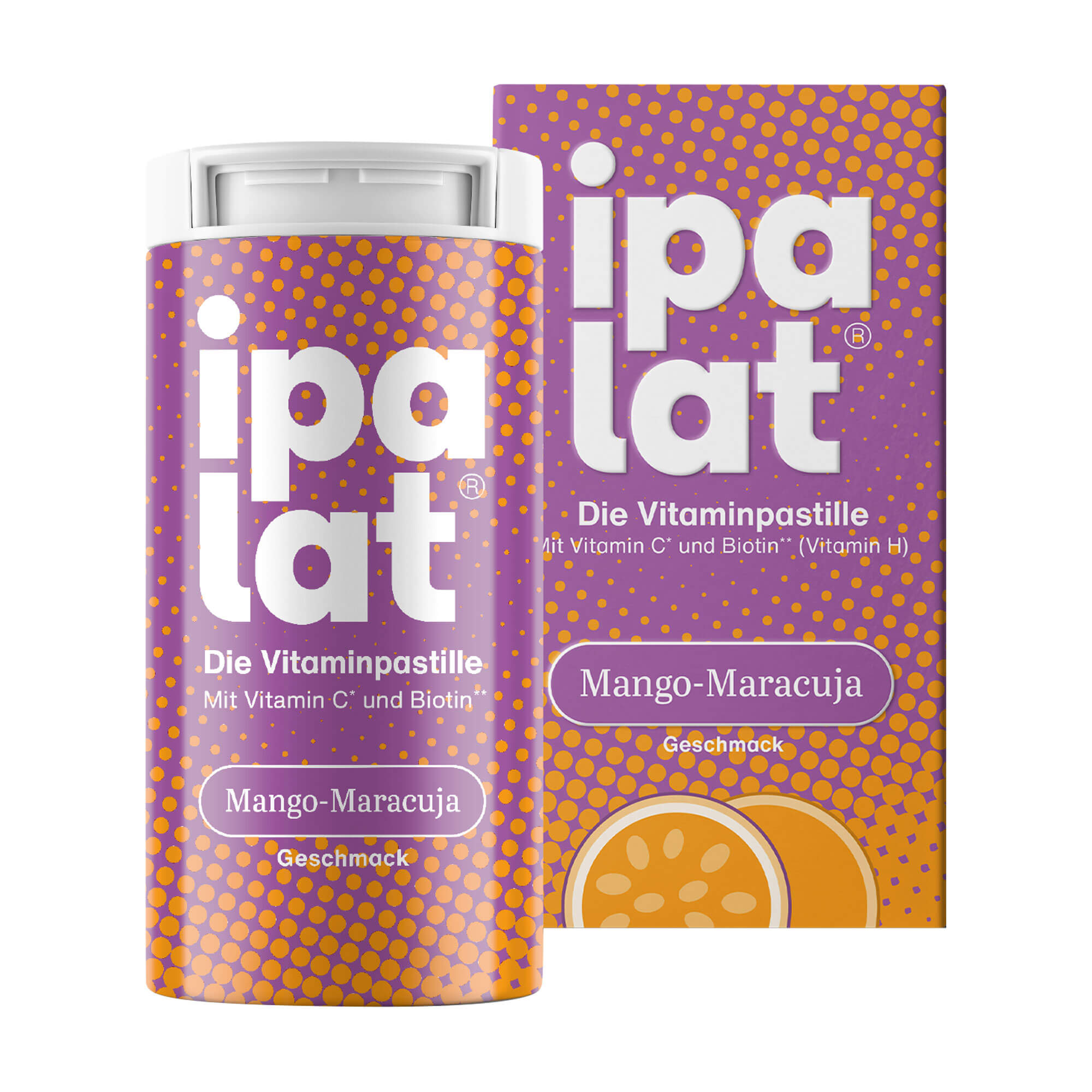 Ipalat Die Vitaminpastille Mango-Maracuja