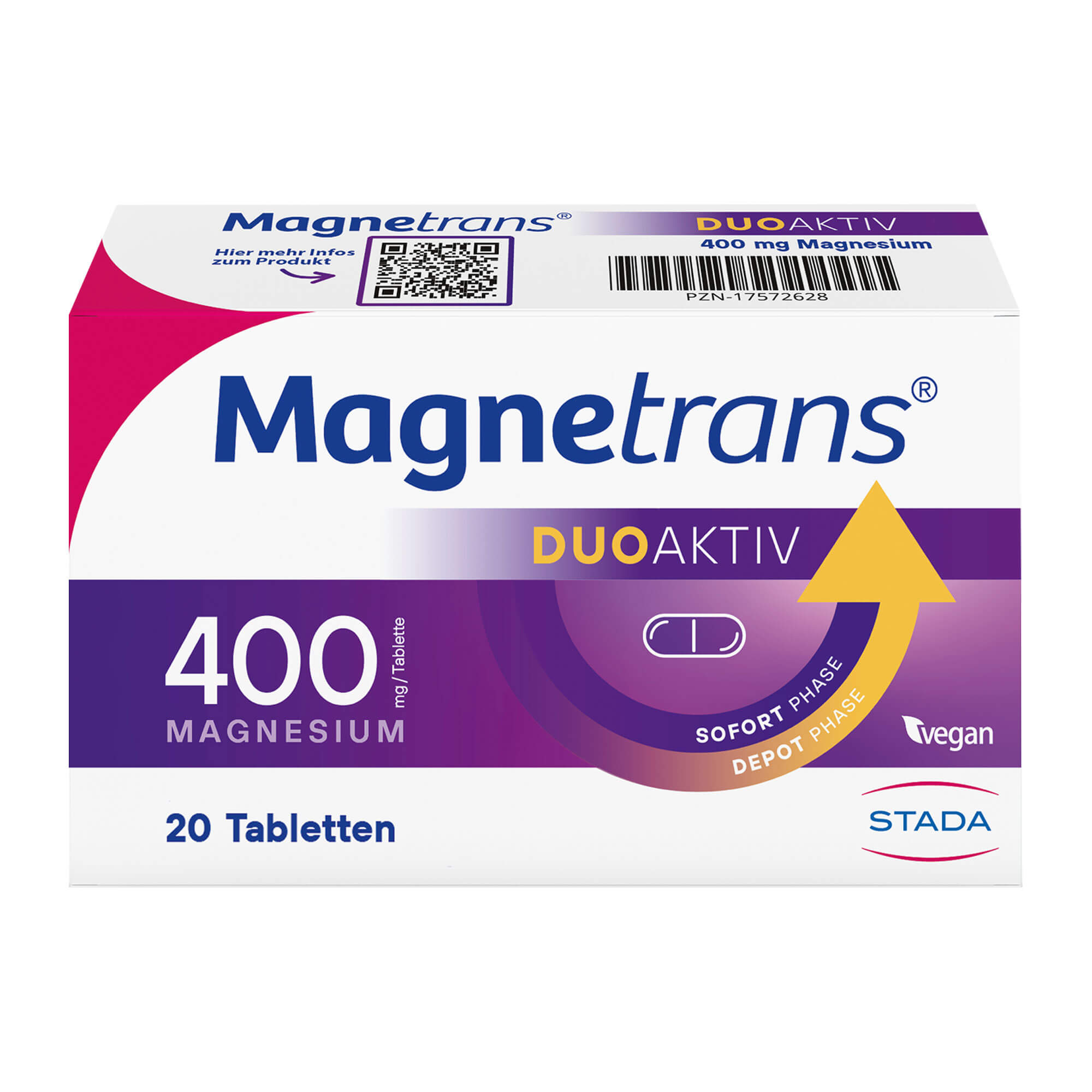 Magnetrans Duoaktiv 400 mg Tabletten