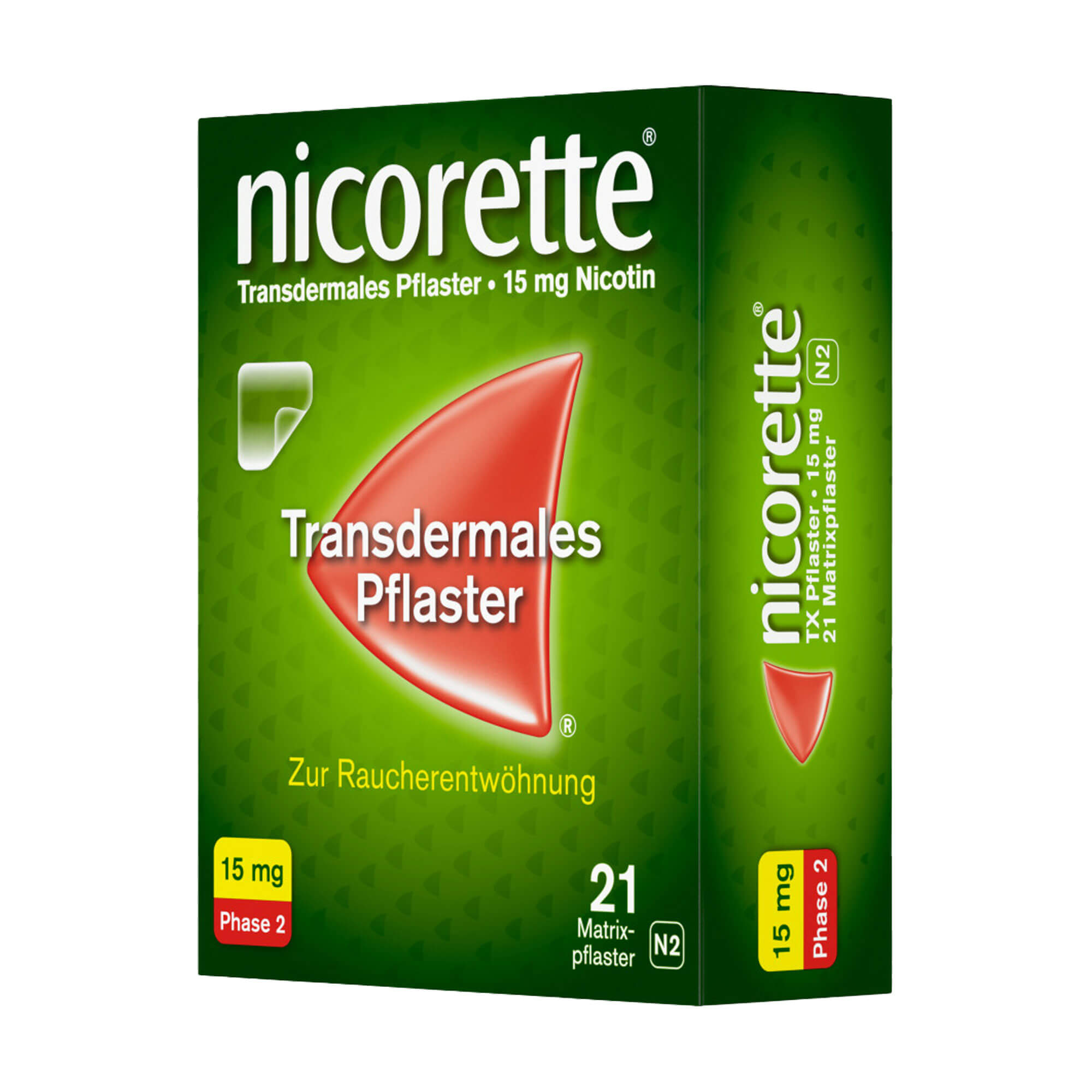 Nicorette Nikotinpflaster 15 mg Nikotin