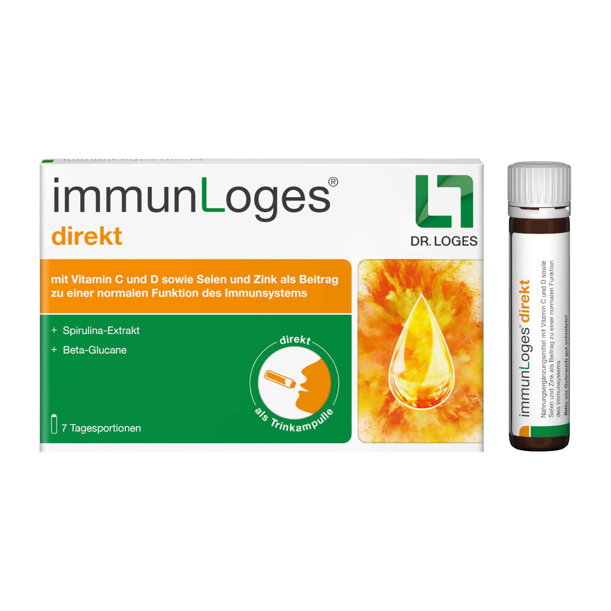 ImmunLoges direkt Trinkampullen