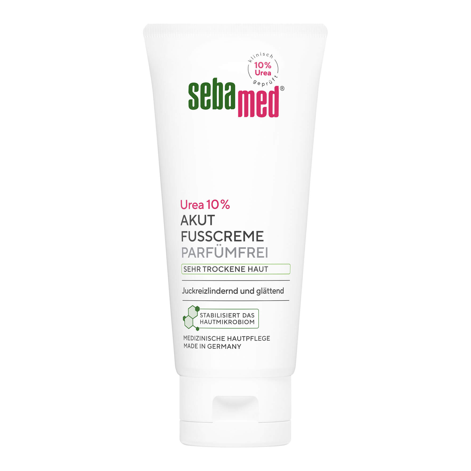 Sebamed Akut Fußcreme parfümfrei Urea 10%