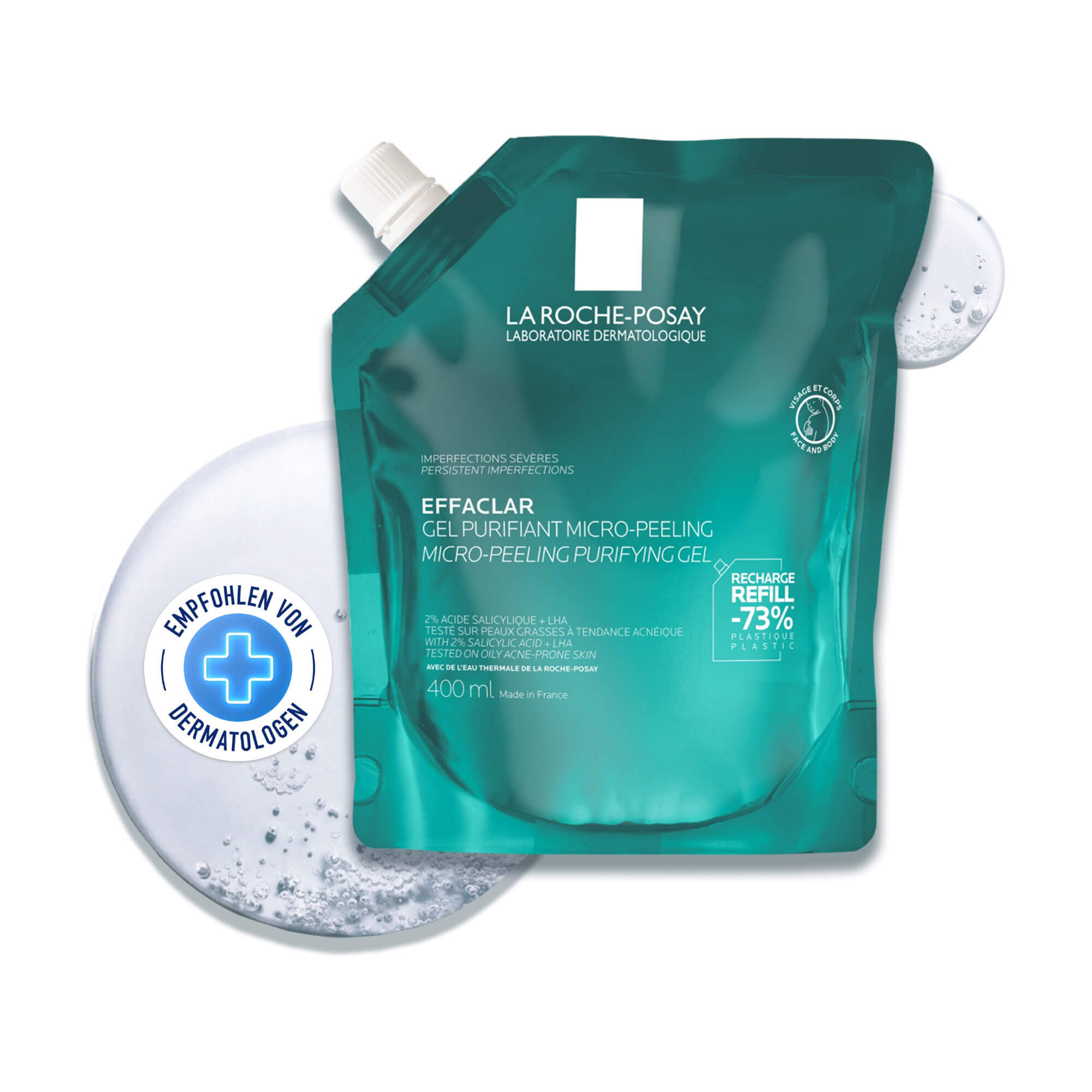 La Roche Posay Effaclar Mikro-Peeling Reinigungsgel Refill