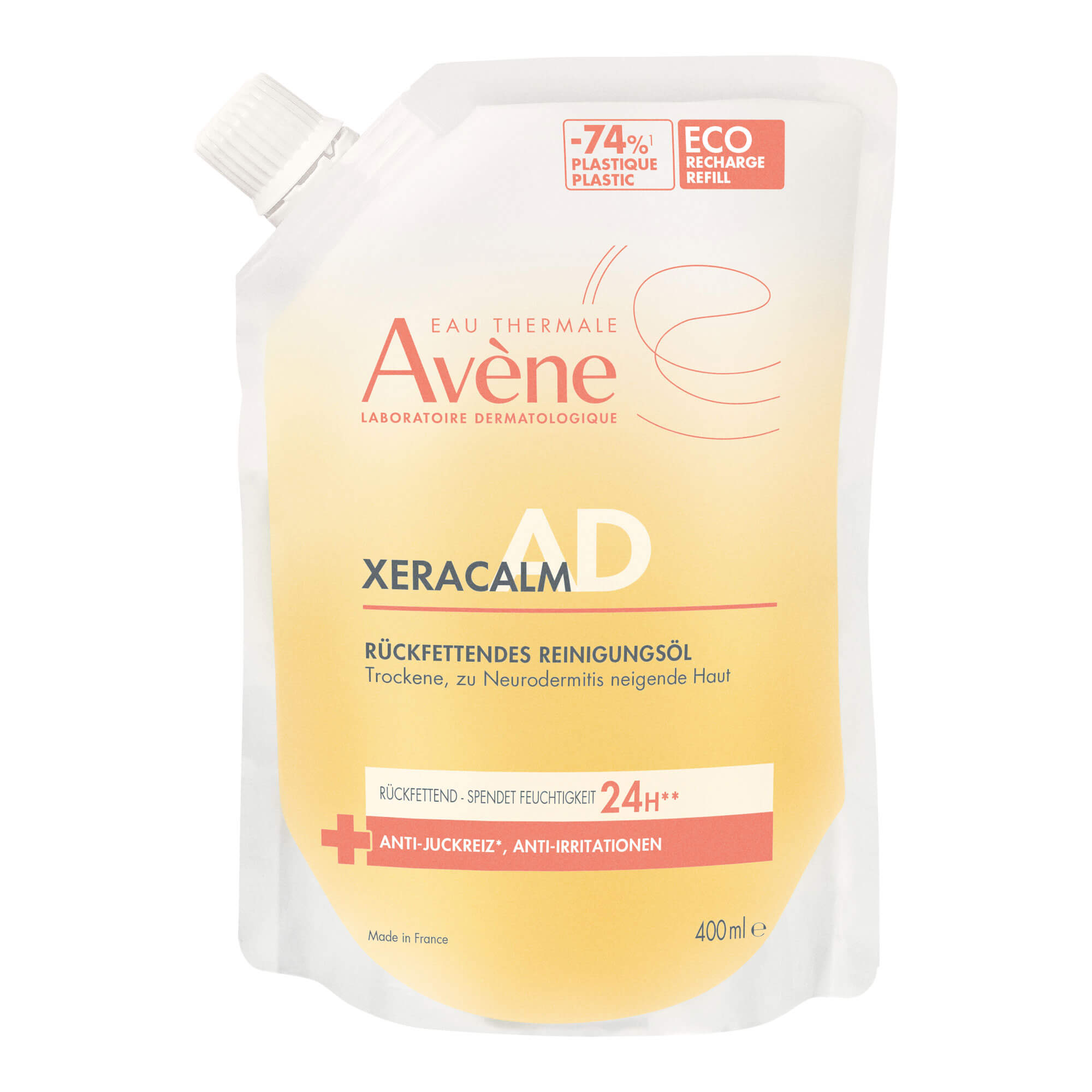 Avene XeraCalm A.D Rückfettendes Reinigungsöl Nachfüllpack