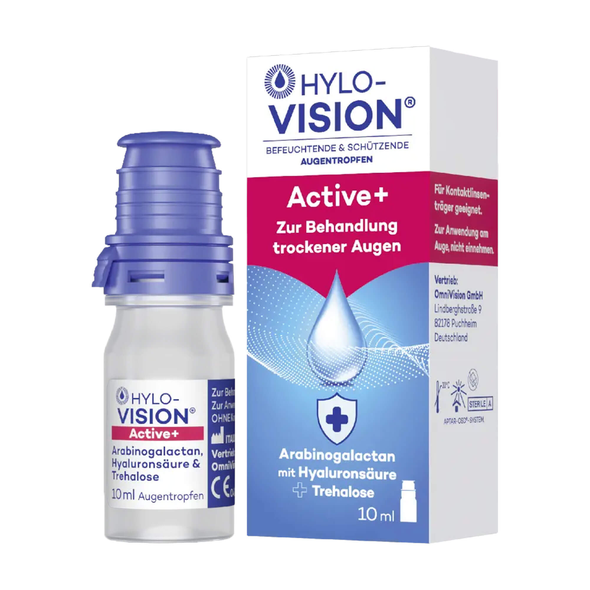 Hylo-Vision Active+ Augentropfen