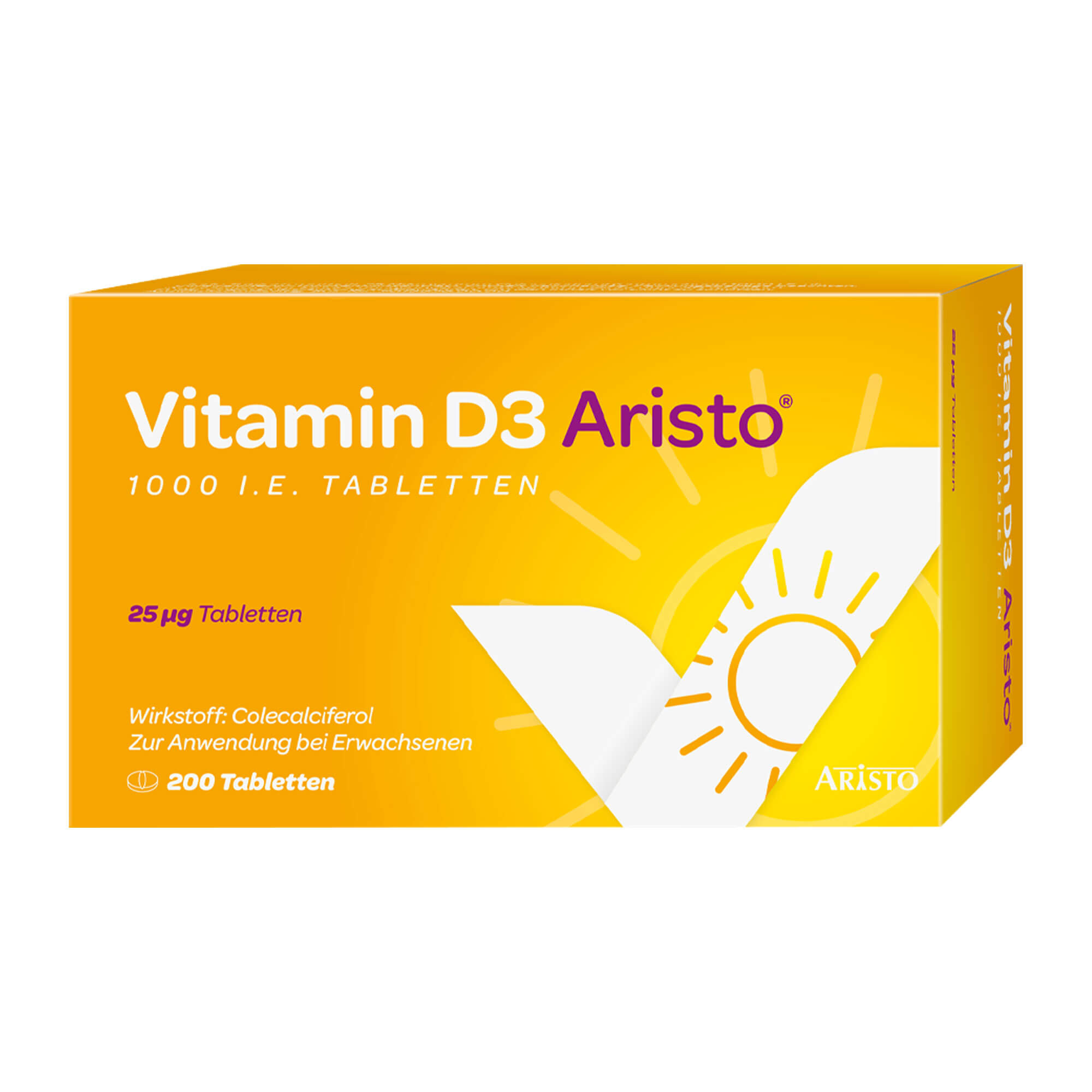 Vitamin D3 Aristo 1000 I.E. Tabletten
