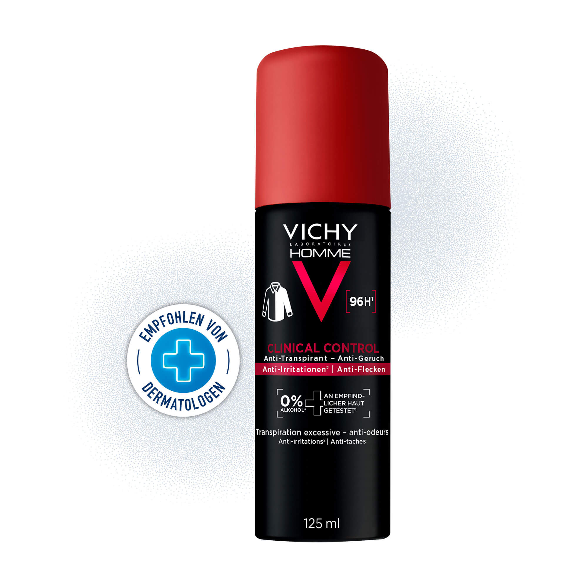 Vichy Clinical Control Homme Deo Spray 96H