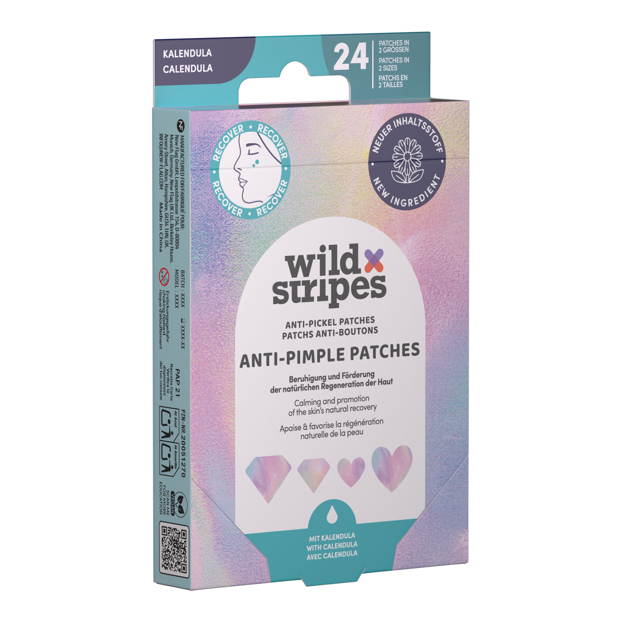 Wild Stripes Anti-Pimple Patches Diamond Recover