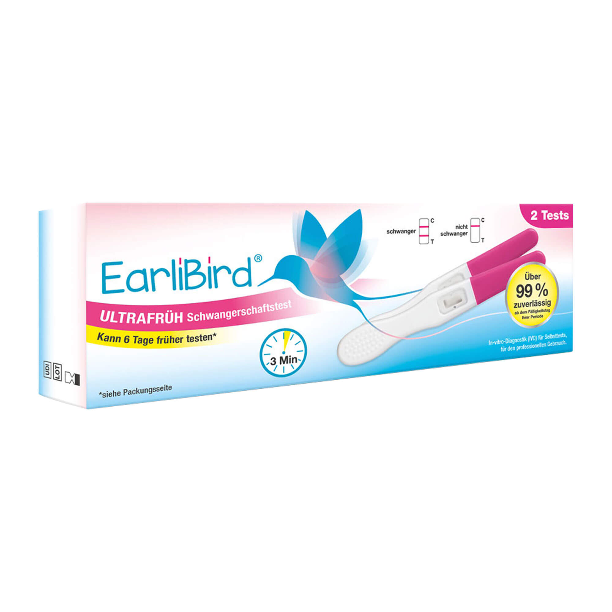 EarliBird Ultrafrüh Schwangerschaftstest