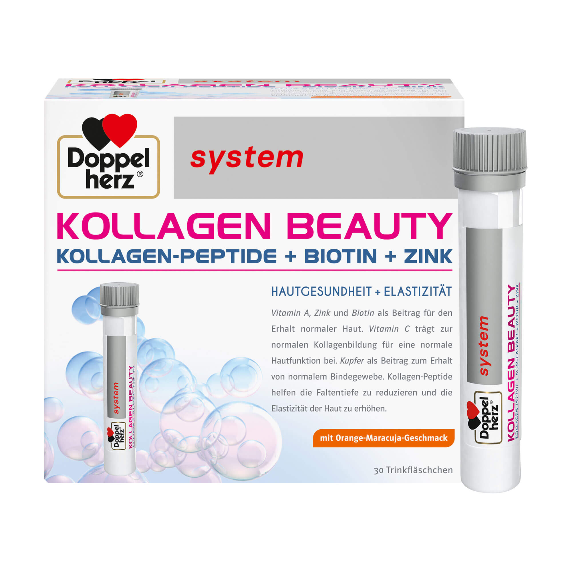 Doppelherz system Kollagen Beauty Maracuja Trinkampullen