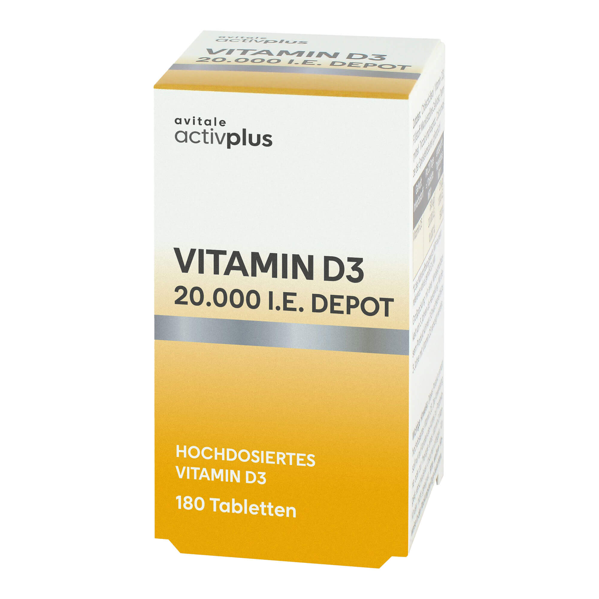 Activplus Vitamin D3 20.000 I.E. Depot Tabletten