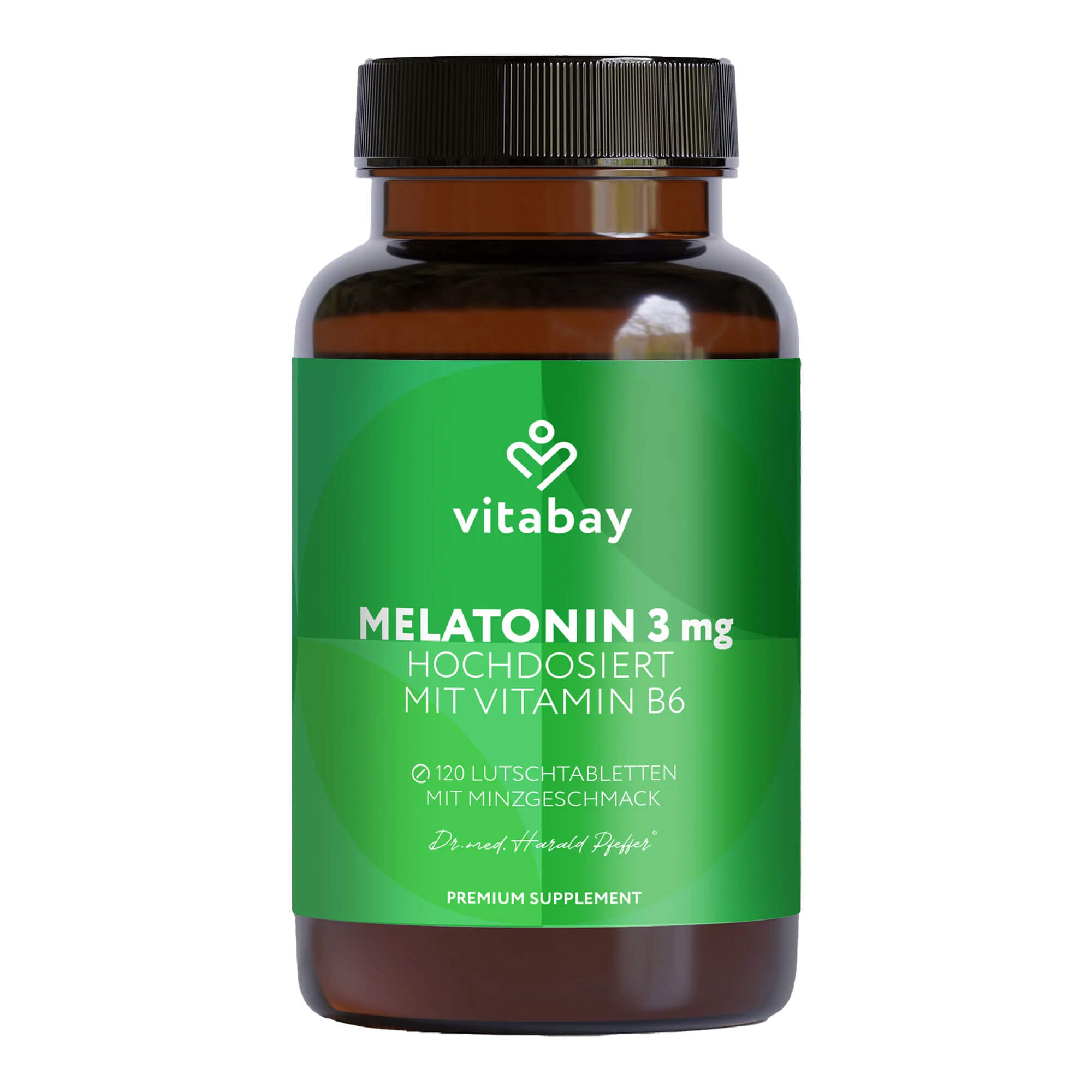 Vitabay Melatonin 3 mg + Vitamin B6 Lutschtabletten