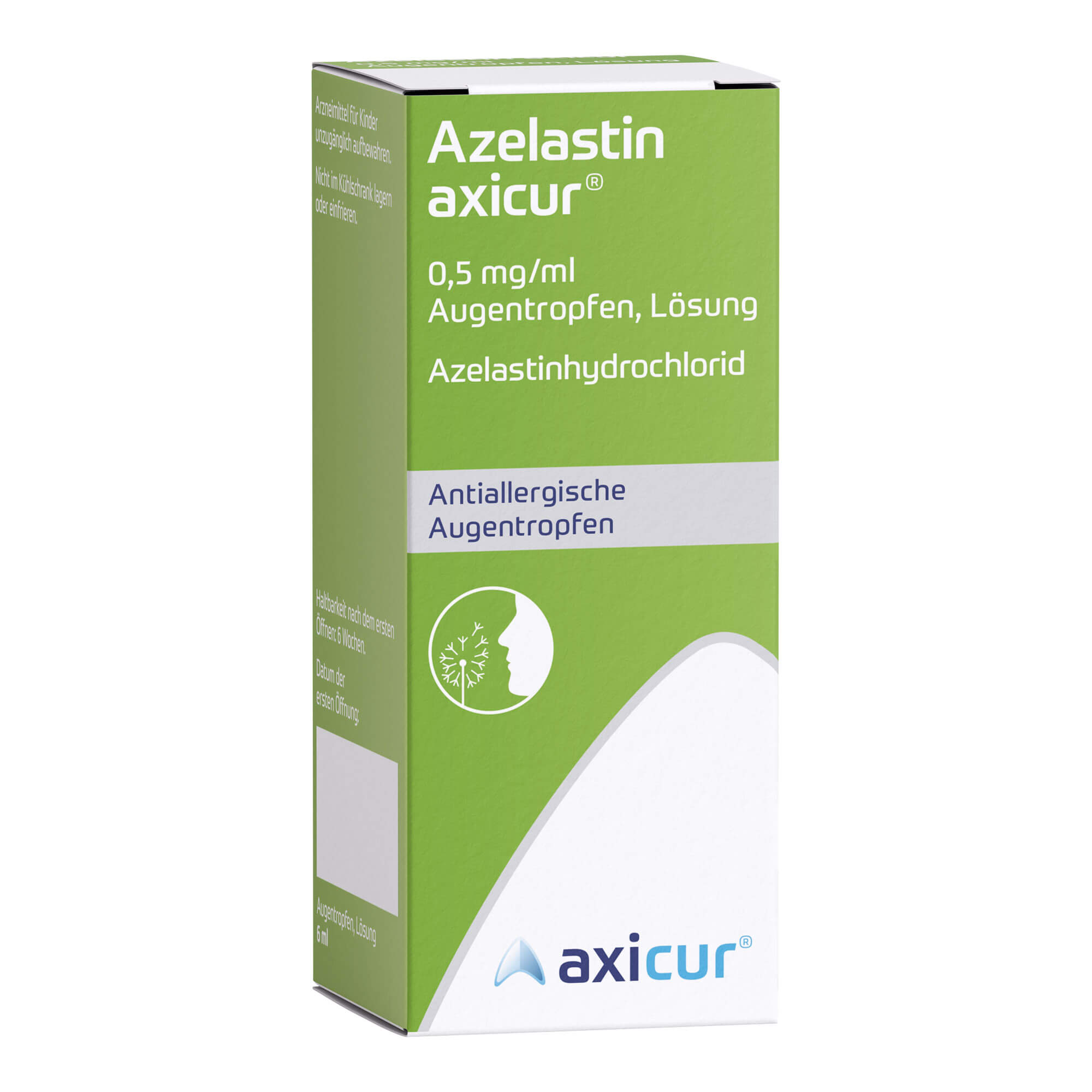 Azelastin axicur 0,5 mg/ml Augentropfen