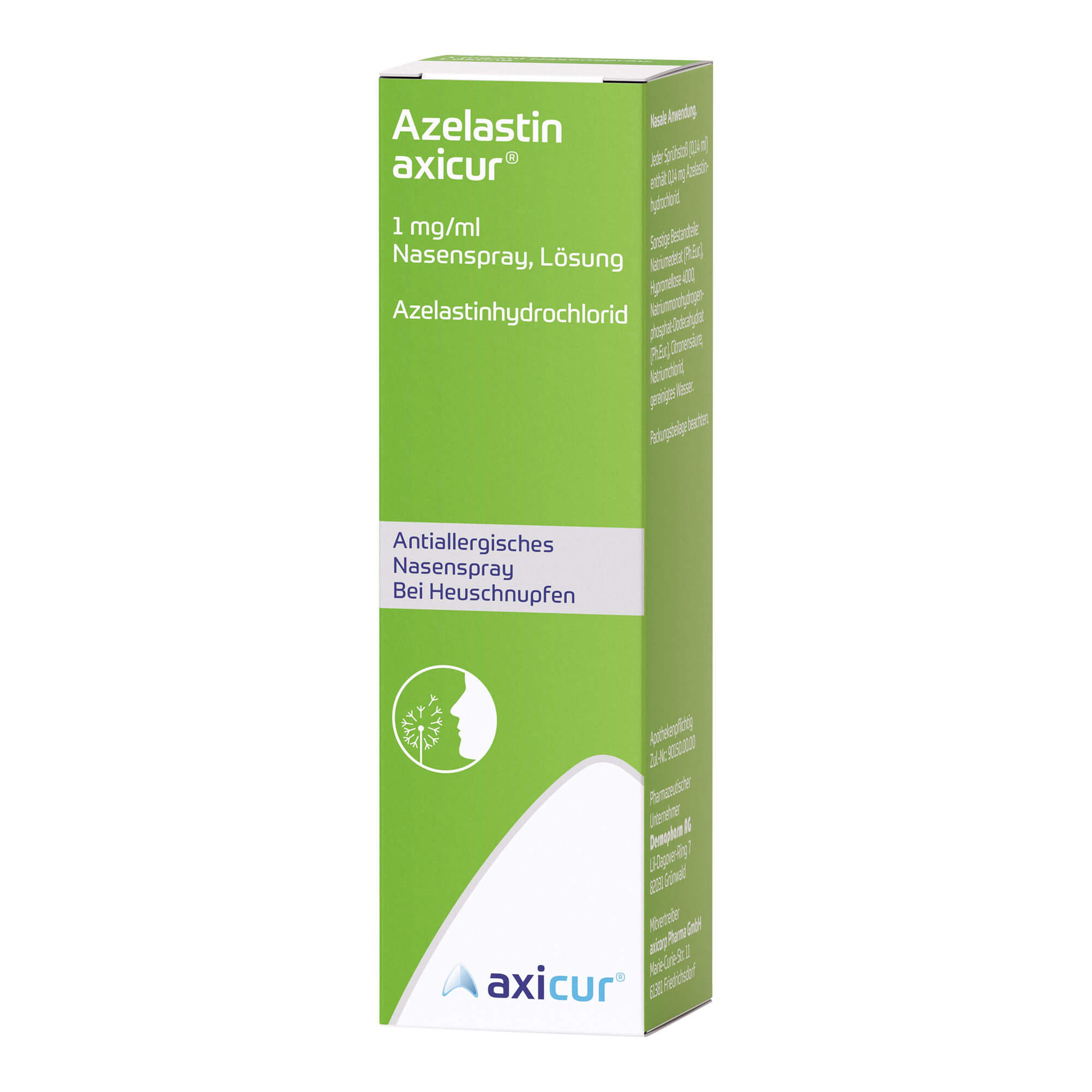 Azelastin axicur 1 mg/ml Nasenspray