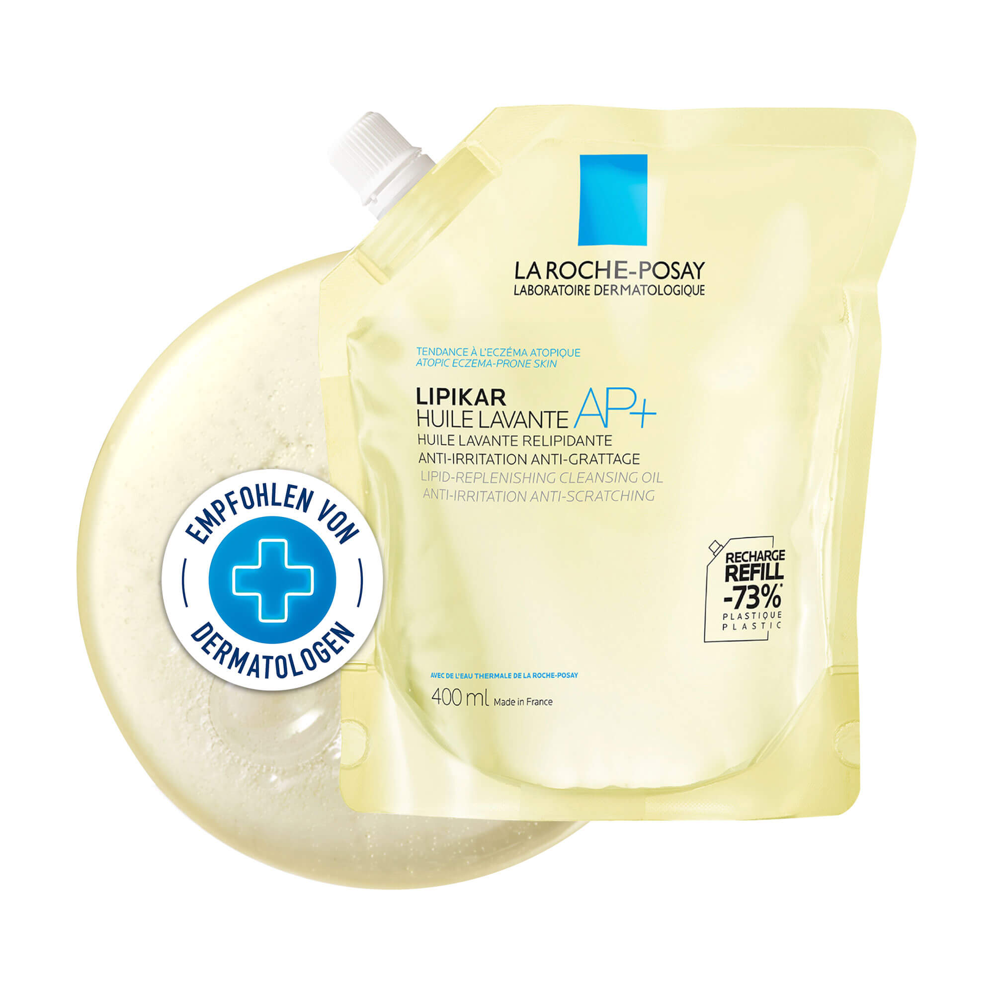 La Roche Posay Lipikar Dusch- und Badeöl AP+ Nachfüllpack