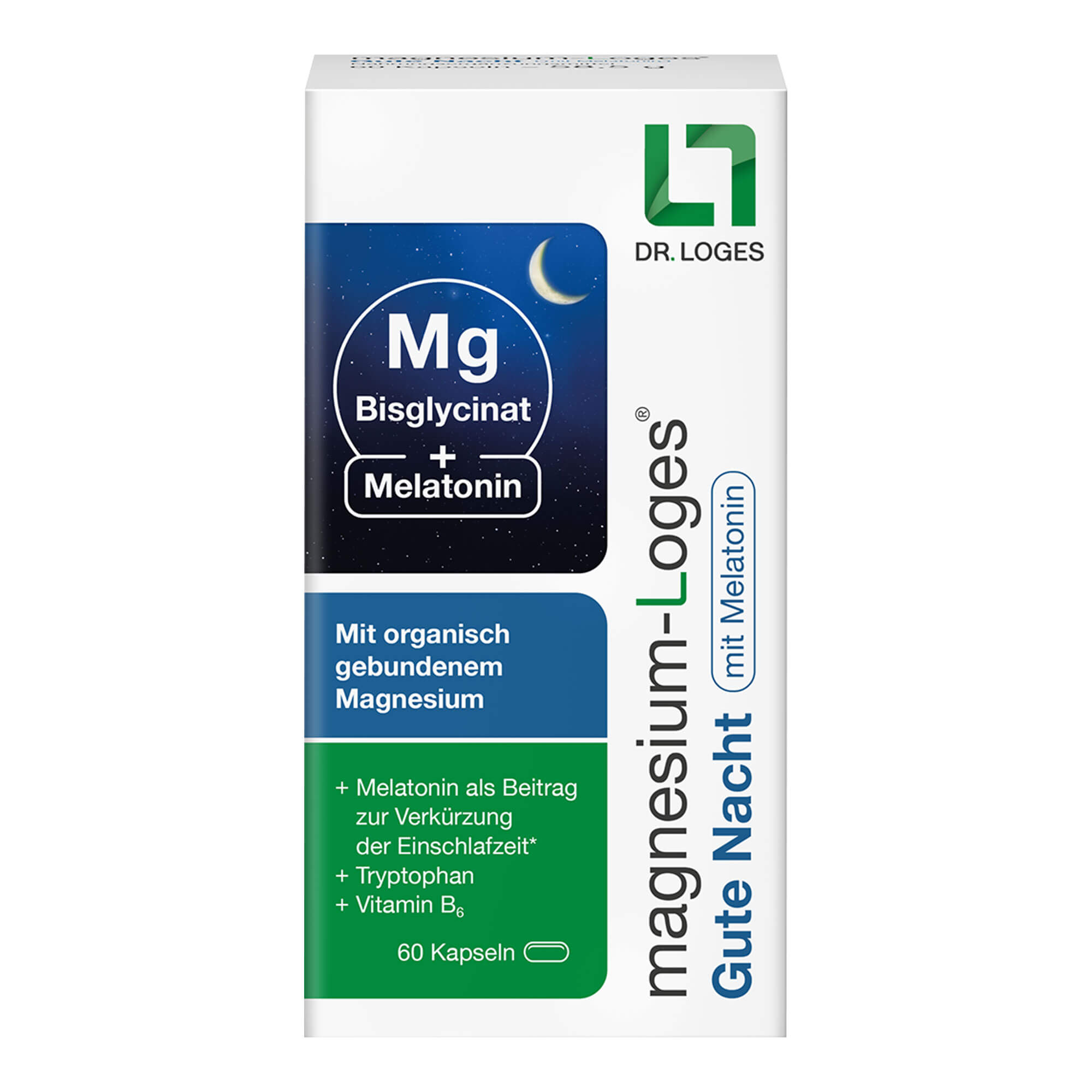 magnesium-Loges Gute Nacht mit Melatonin