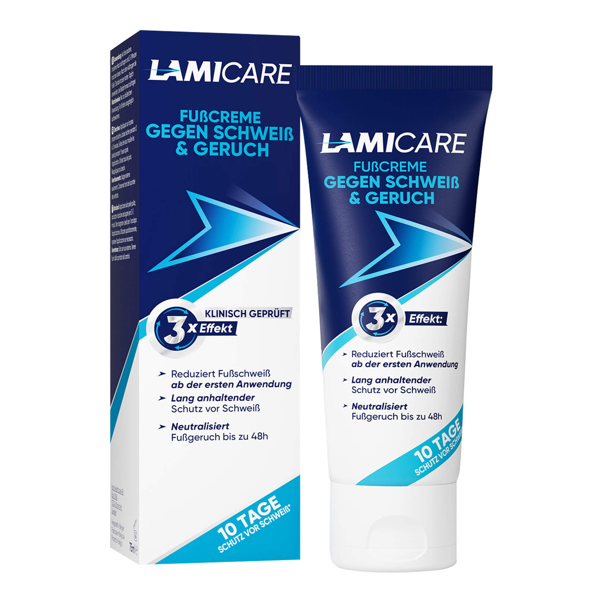 LamiCare Fußcreme gegen Schweiß & Geruch