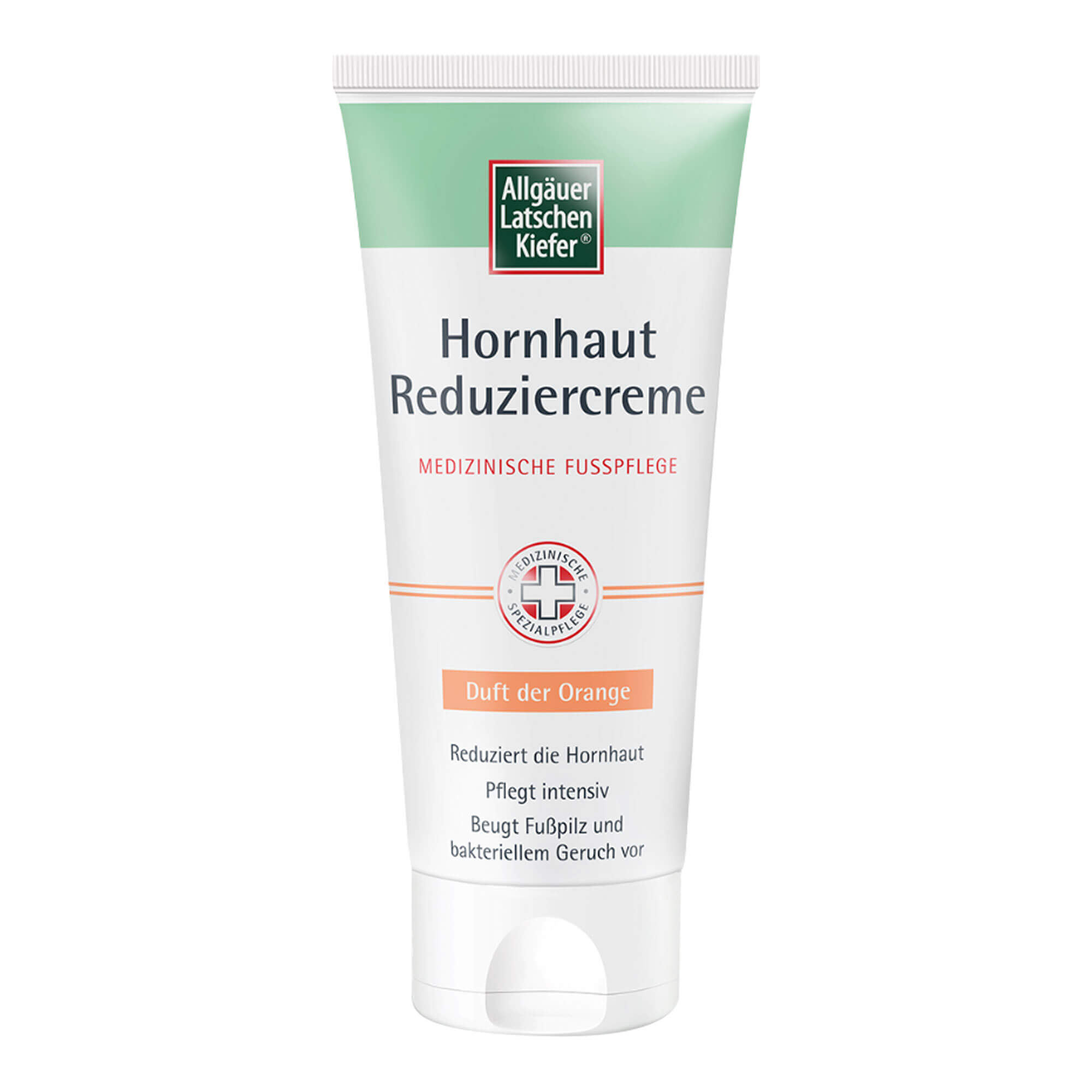 Allgäuer Latschenkiefer Hornhaut Reduziercreme Orange