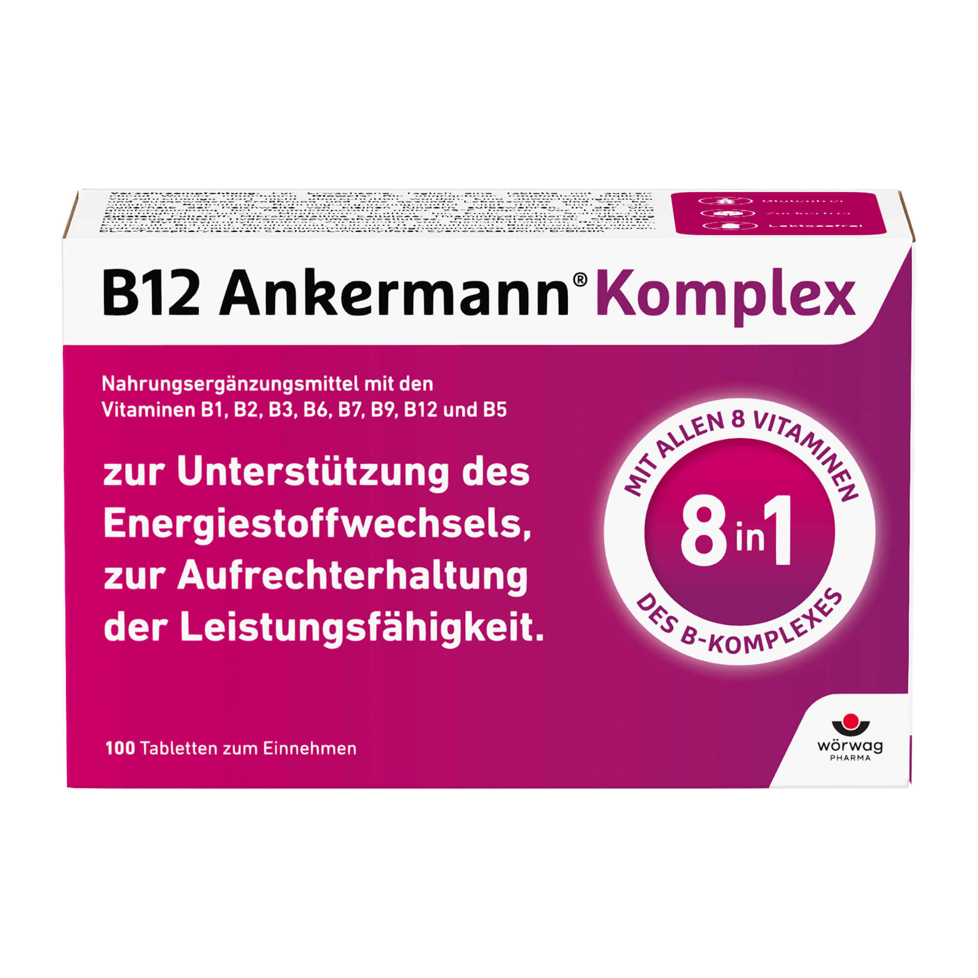 B12 Ankermann Komplex überzogene Tabletten