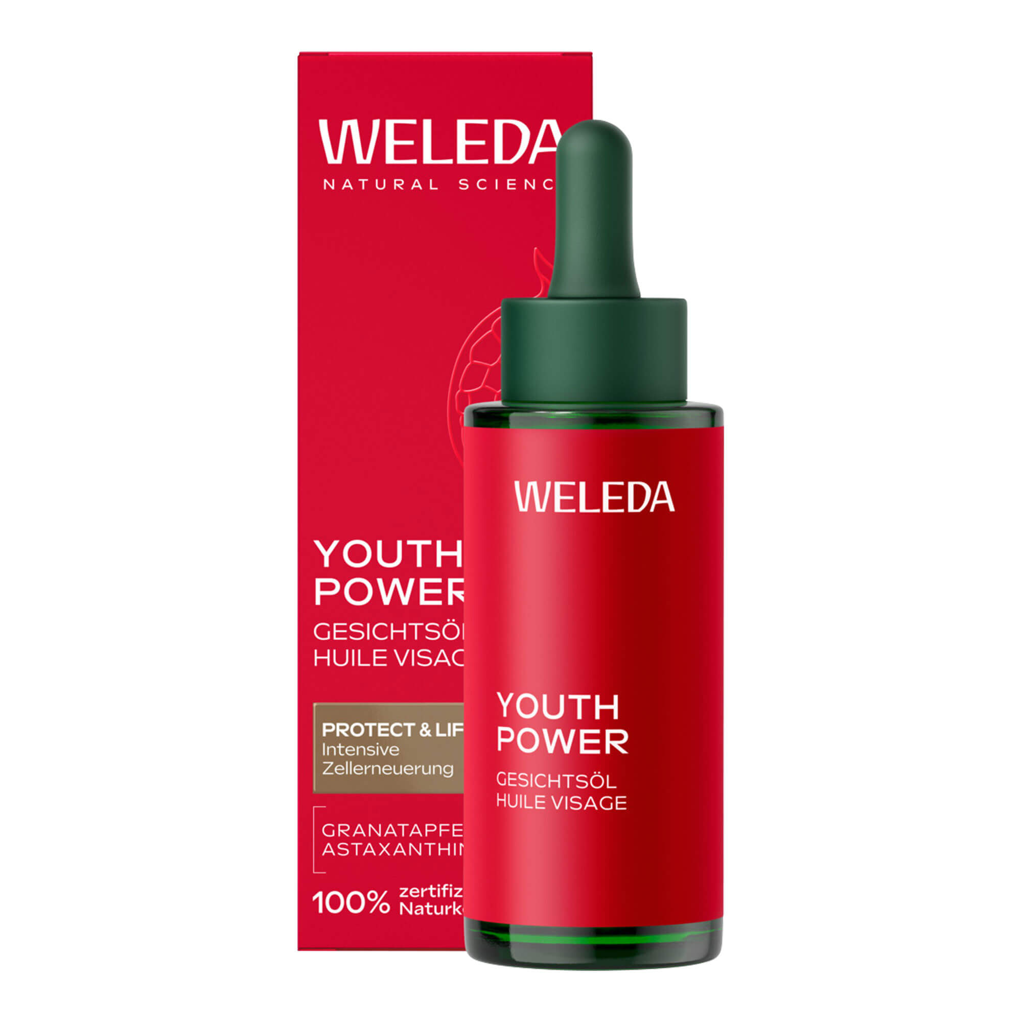 Weleda Youth Power Gesichtsöl Granatapfel