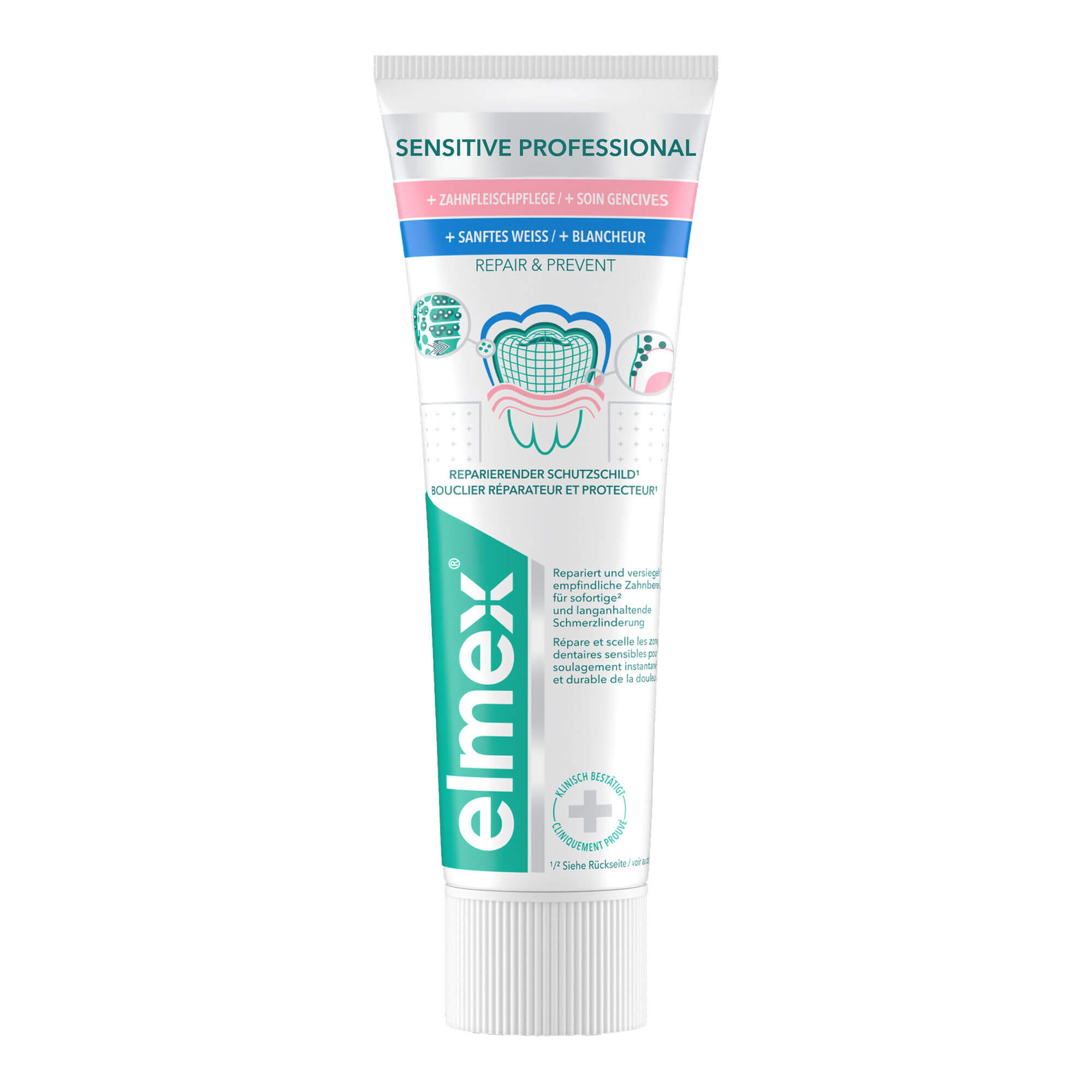 Elmex Sensitive Professional Repair & Prevent Sanftes Weiß