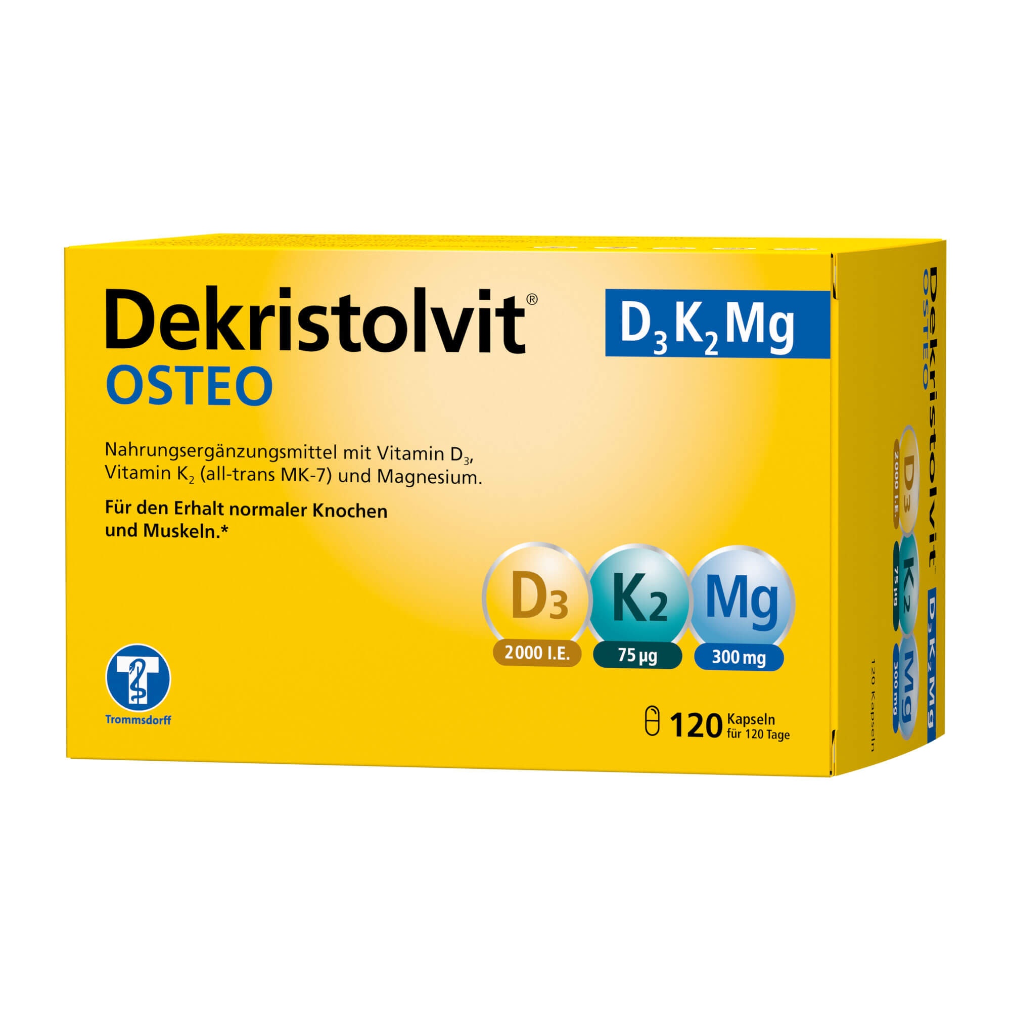 Dekristolvit Osteo D3 K2 Mg Kapseln