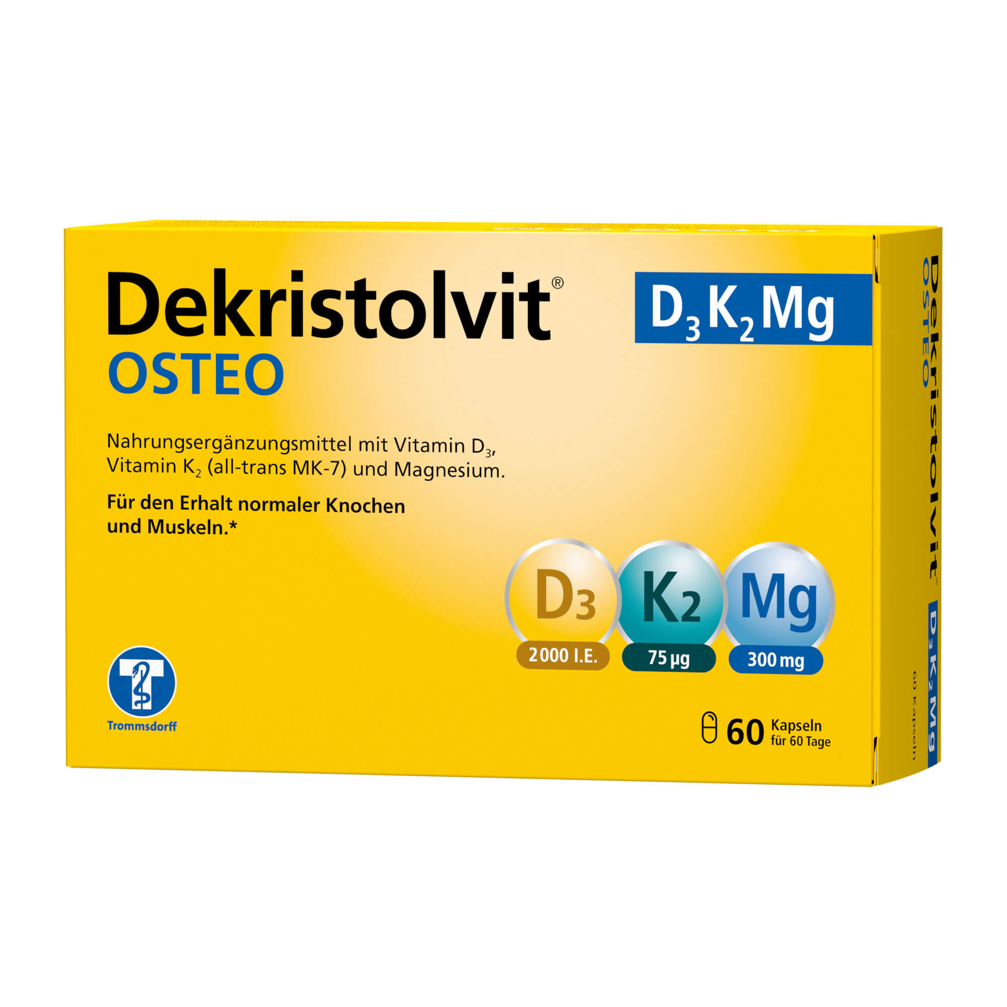 Dekristolvit Osteo D3 K2 Mg Kapseln