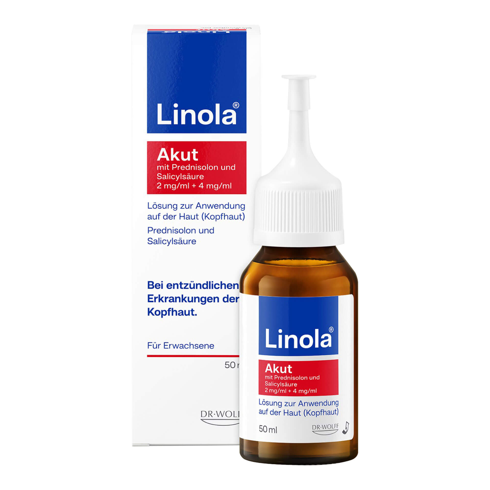 Linola Akut mit Prednisolon und Salicylsäure