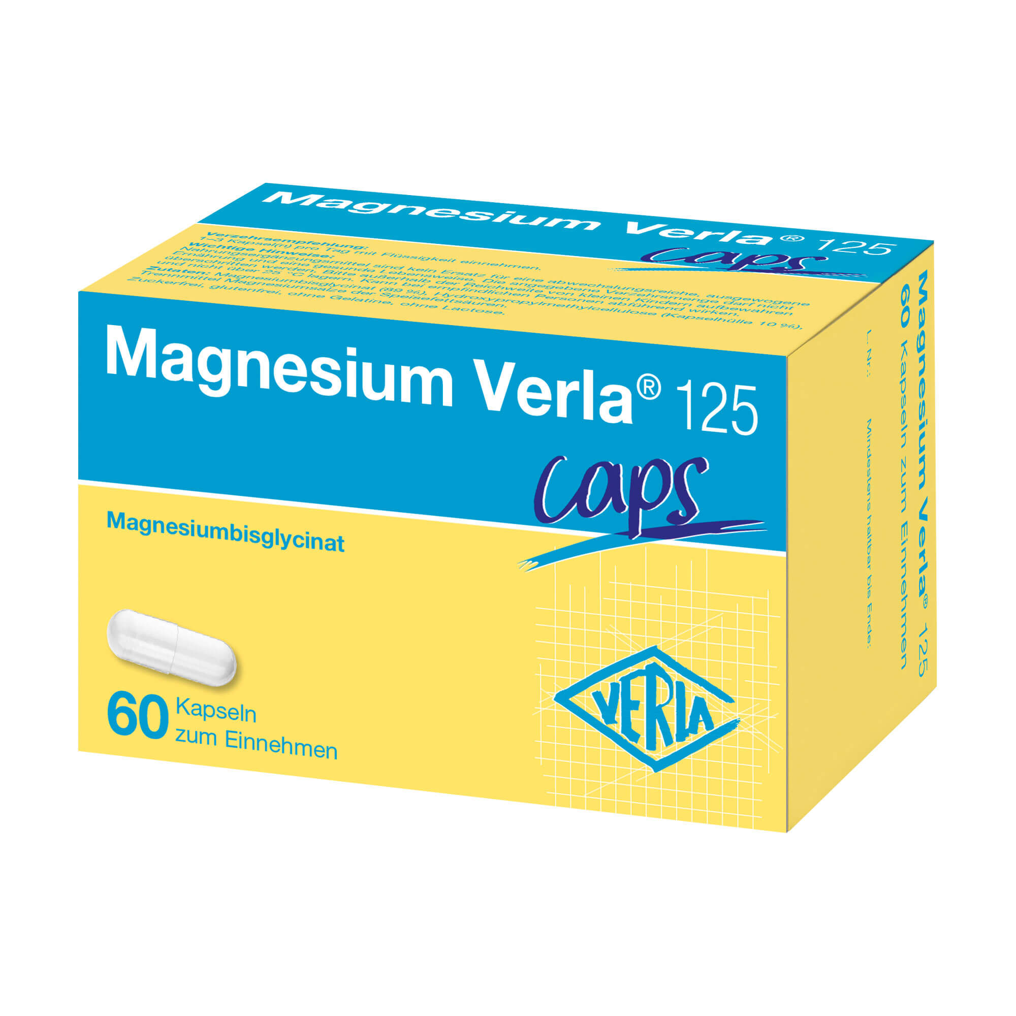 Magnesium Verla 125 caps