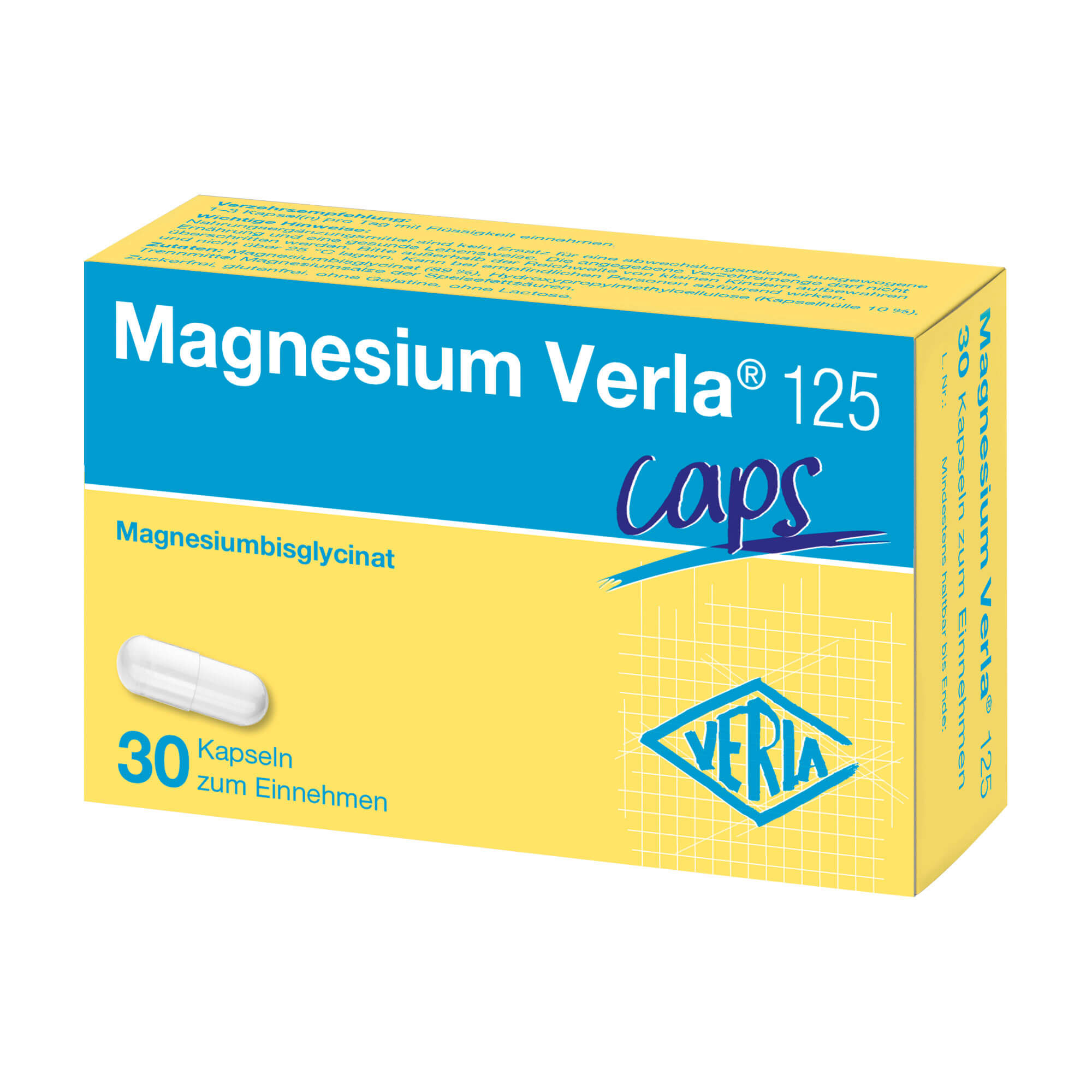 Magnesium Verla 125 caps