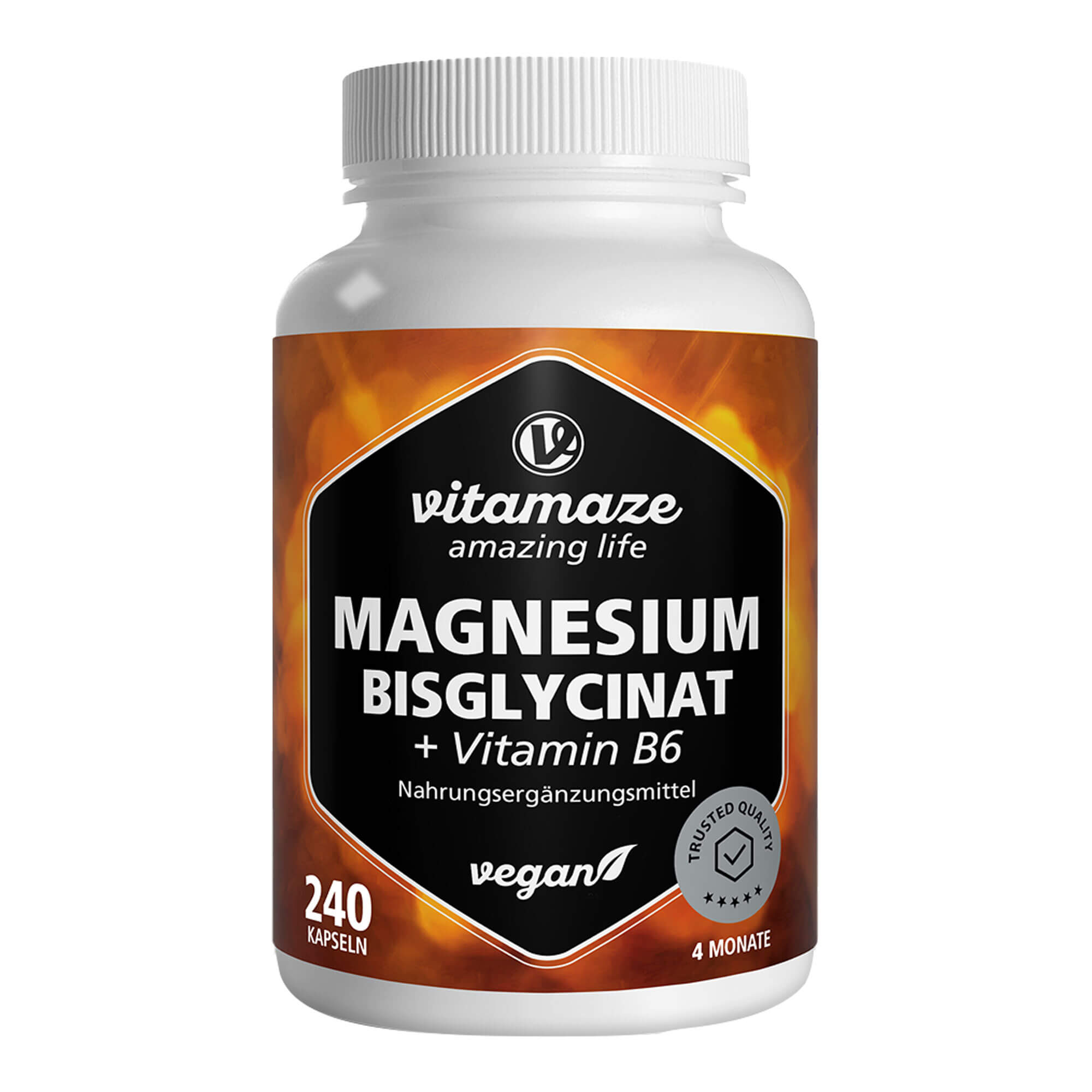 Vitamaze Magnesium Bisglycinat + Vitamin B6 Kapseln