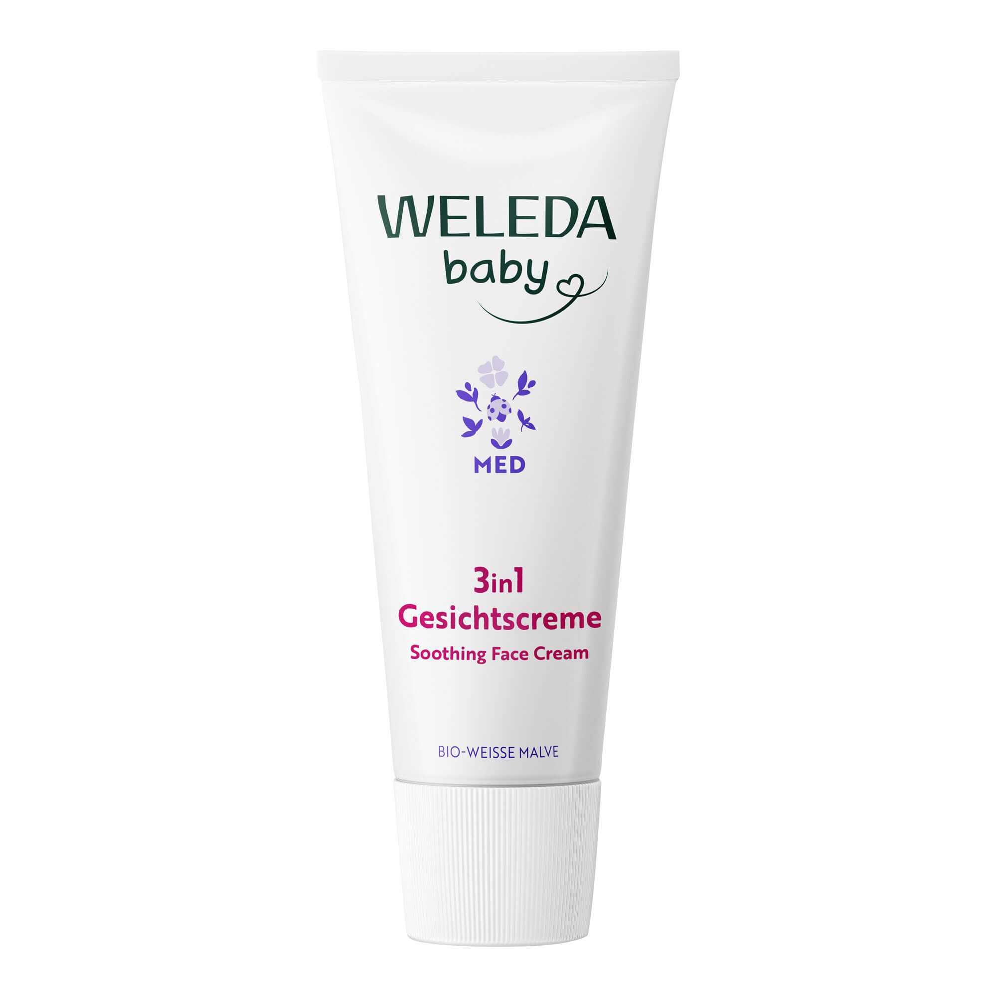 Weleda Baby Med 3in1 Gesichtscreme Weiße Malve