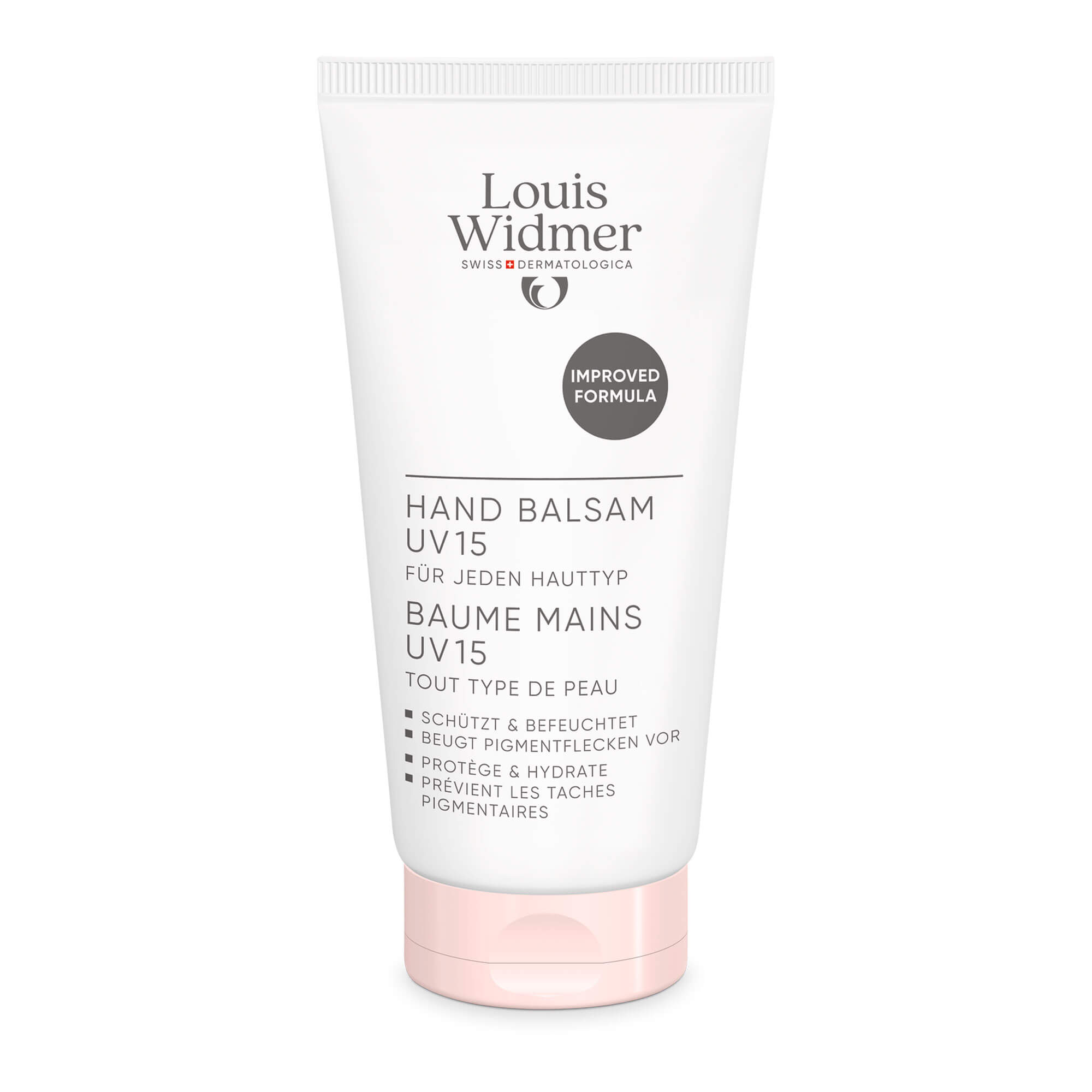 Louis Widmer Hand Balsam UV 15 leicht parfümiert