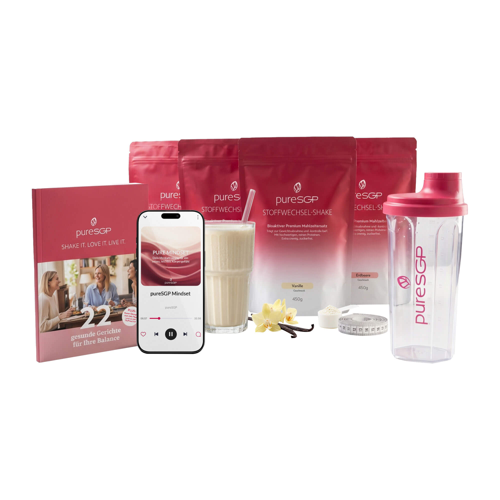 PureSGP Stoffwechsel-Shake Starter Set